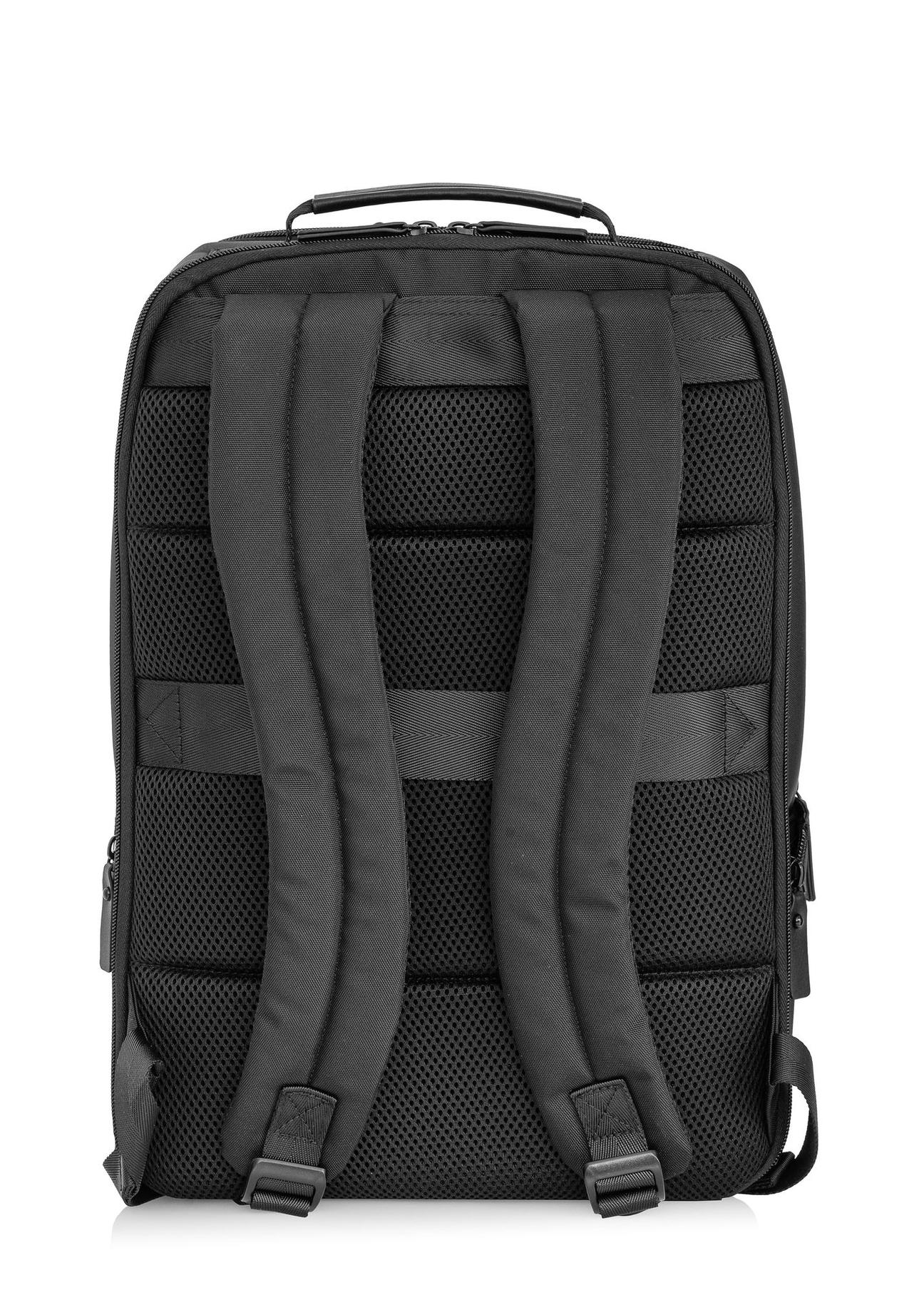 Black men's backpack TORMN-0350-99(W25)-03