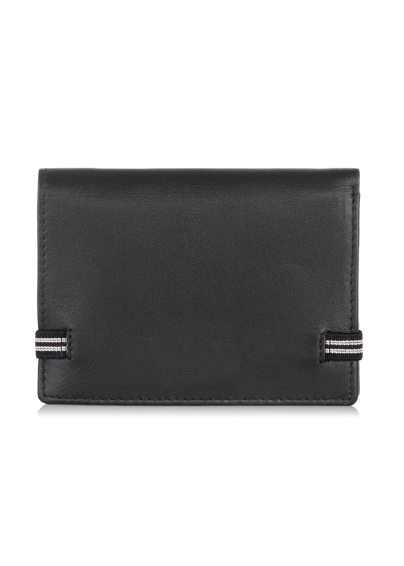 Men's leather wallet with elastic band PORMS-0516-99(W24)-03