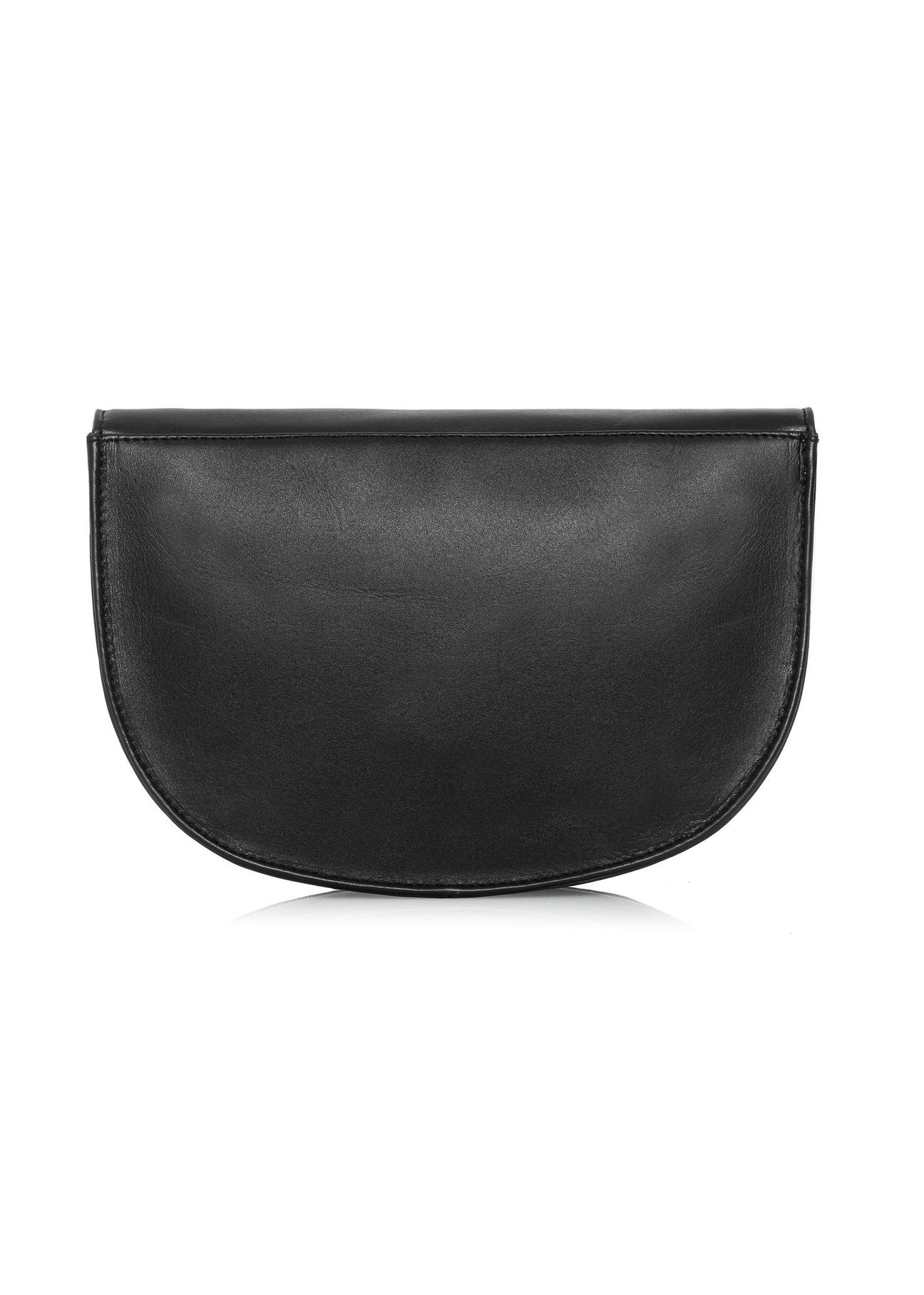 Black leather women's handbag TORES-1082-99(W25)-03