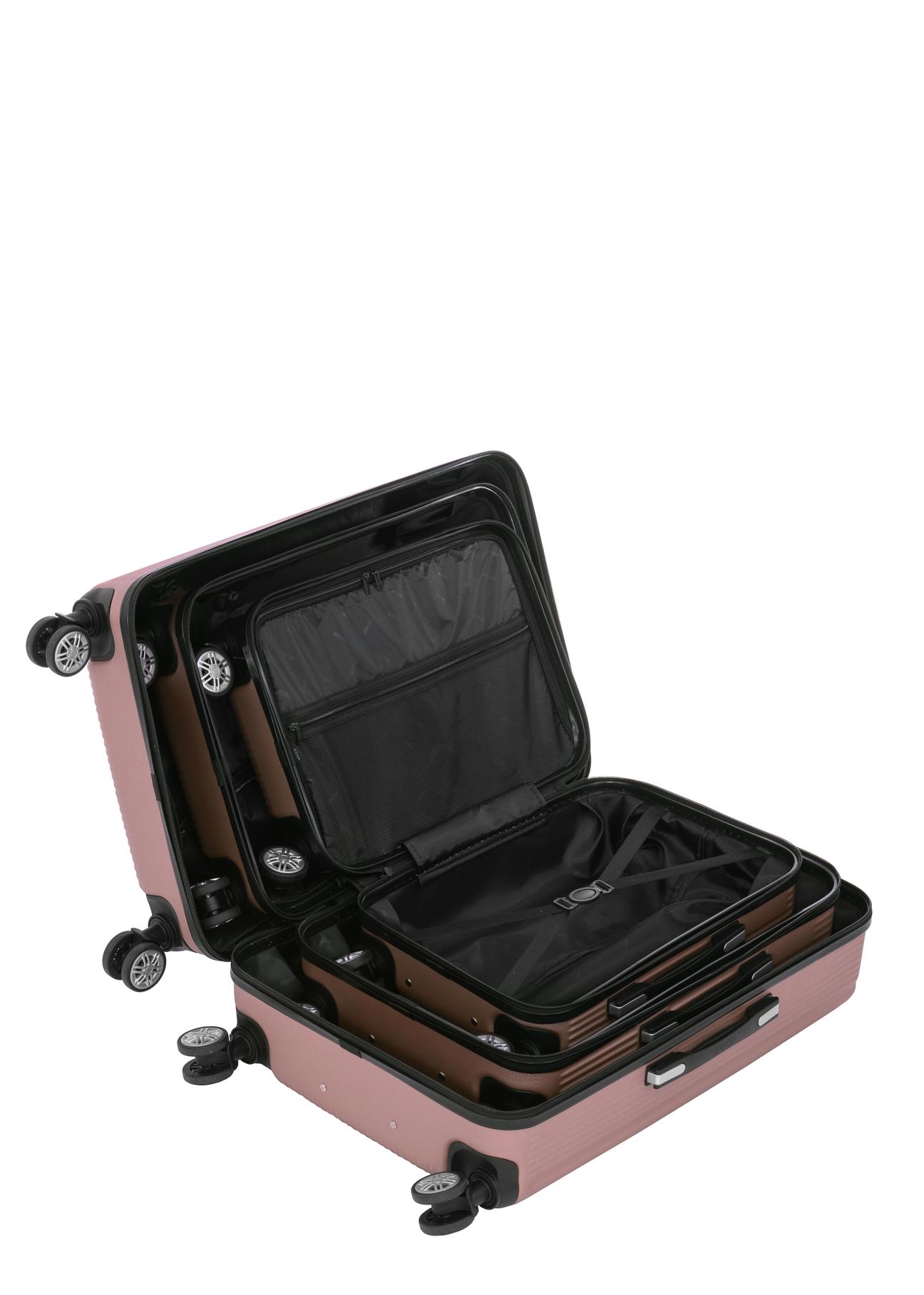 Set of suitcases on wheels 19"/24"/28" WALAB-0053-31(W24)-12