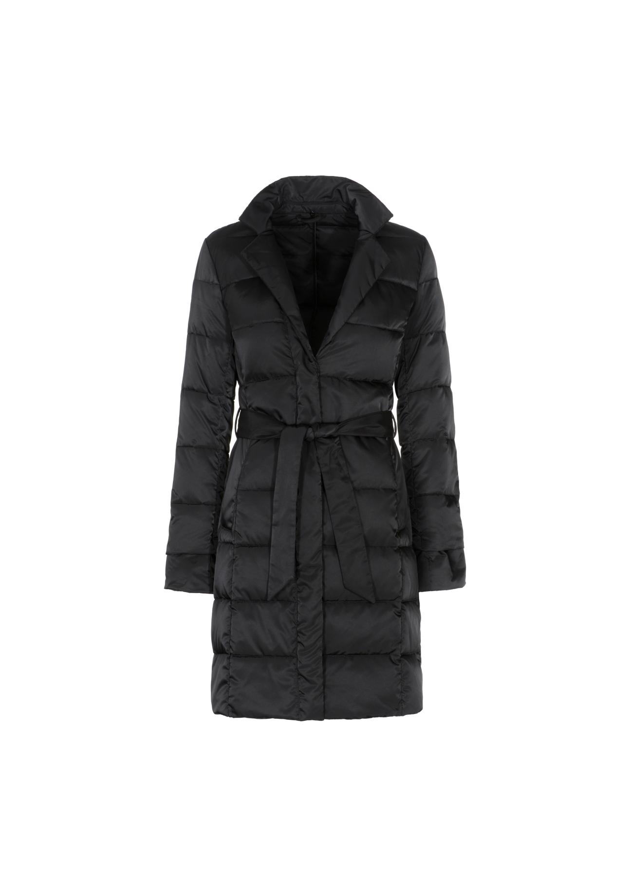 Women's winter jacket with hem KURDT-0277-99(Z23)-03