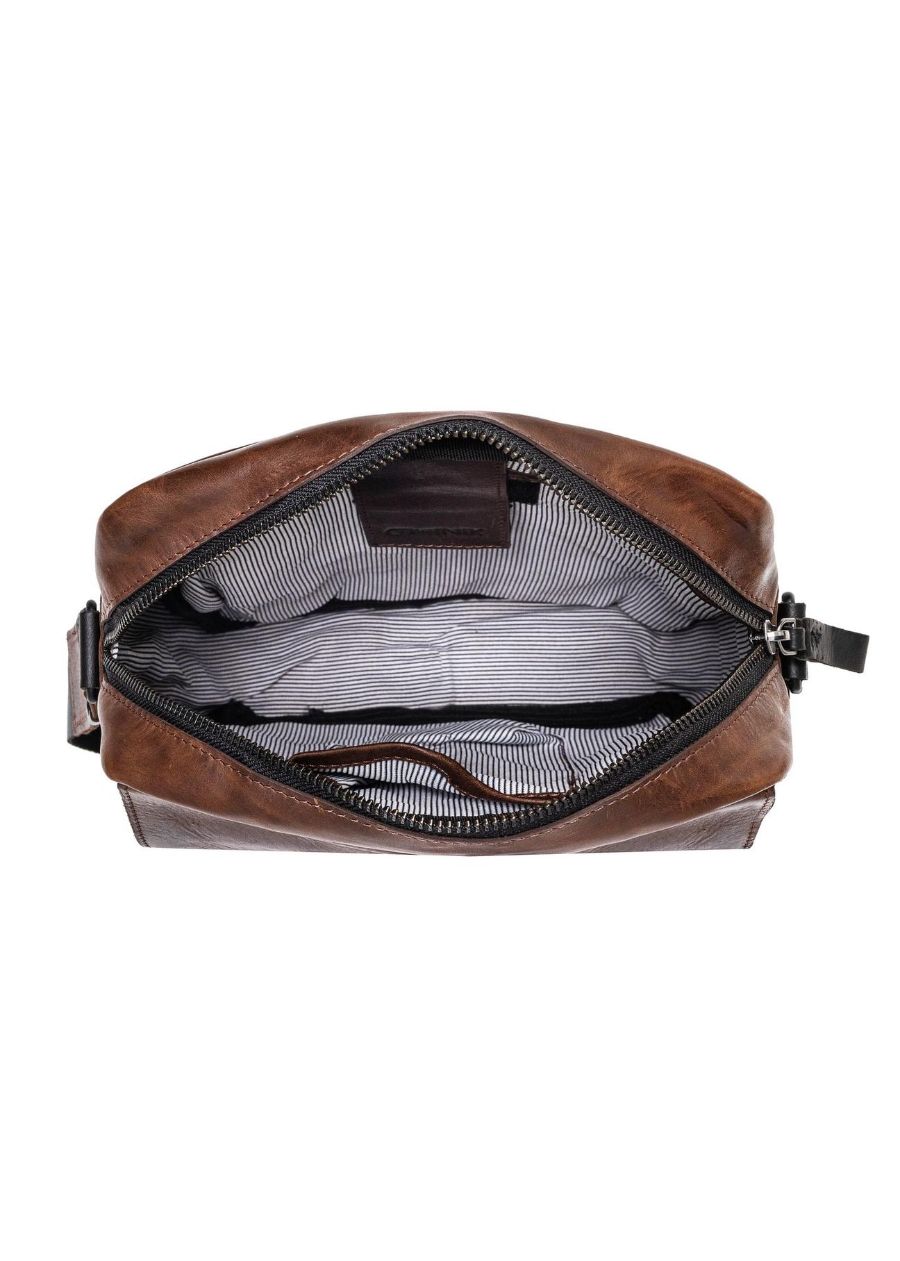 Brown leather men's bag TORMS-0104B-79(Z24)-05