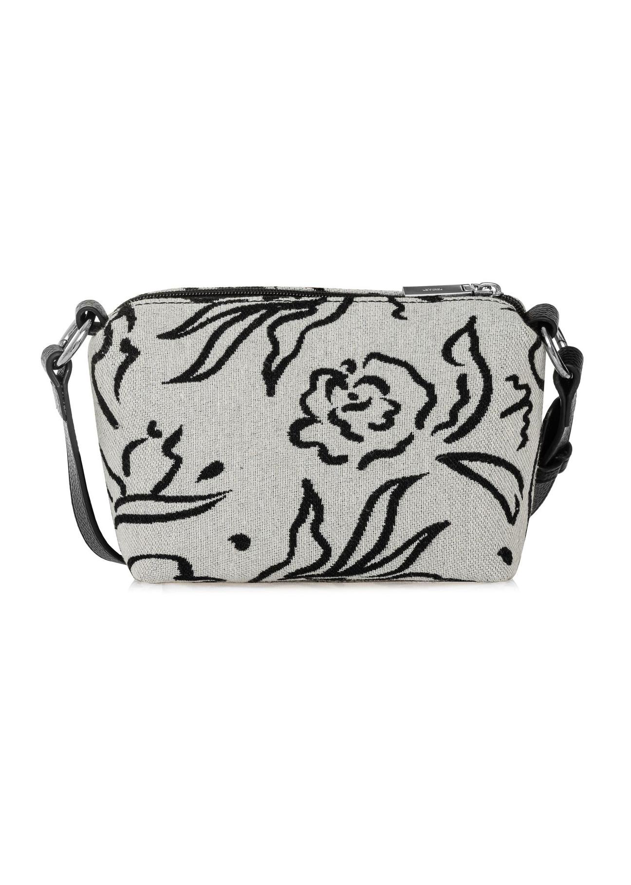 Small women's handbag with flowers TOREC-0882A-98(W25)-04