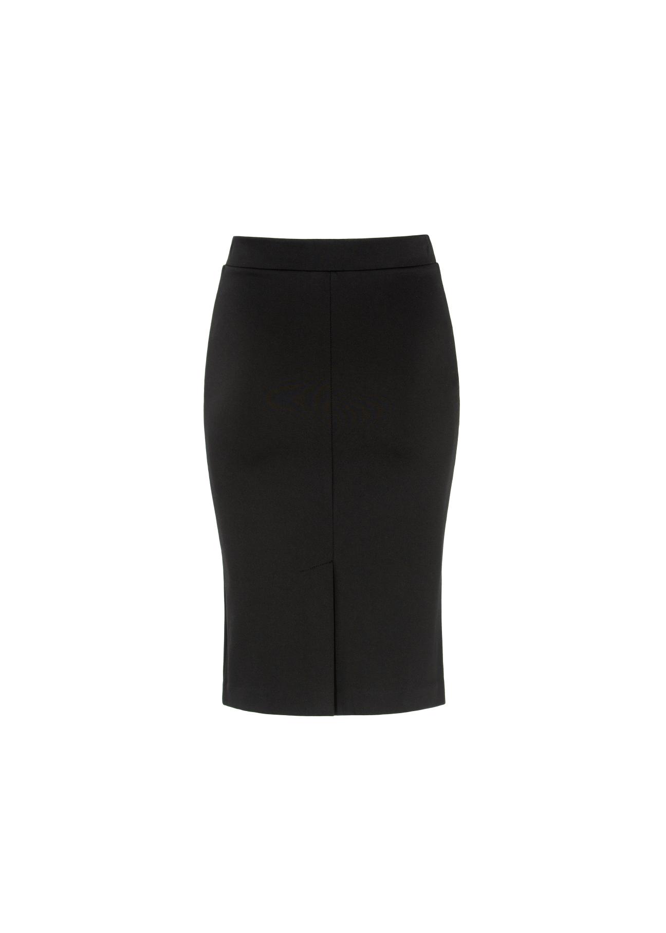 Black pencil skirt SPCDT-0031-99(W22)-03