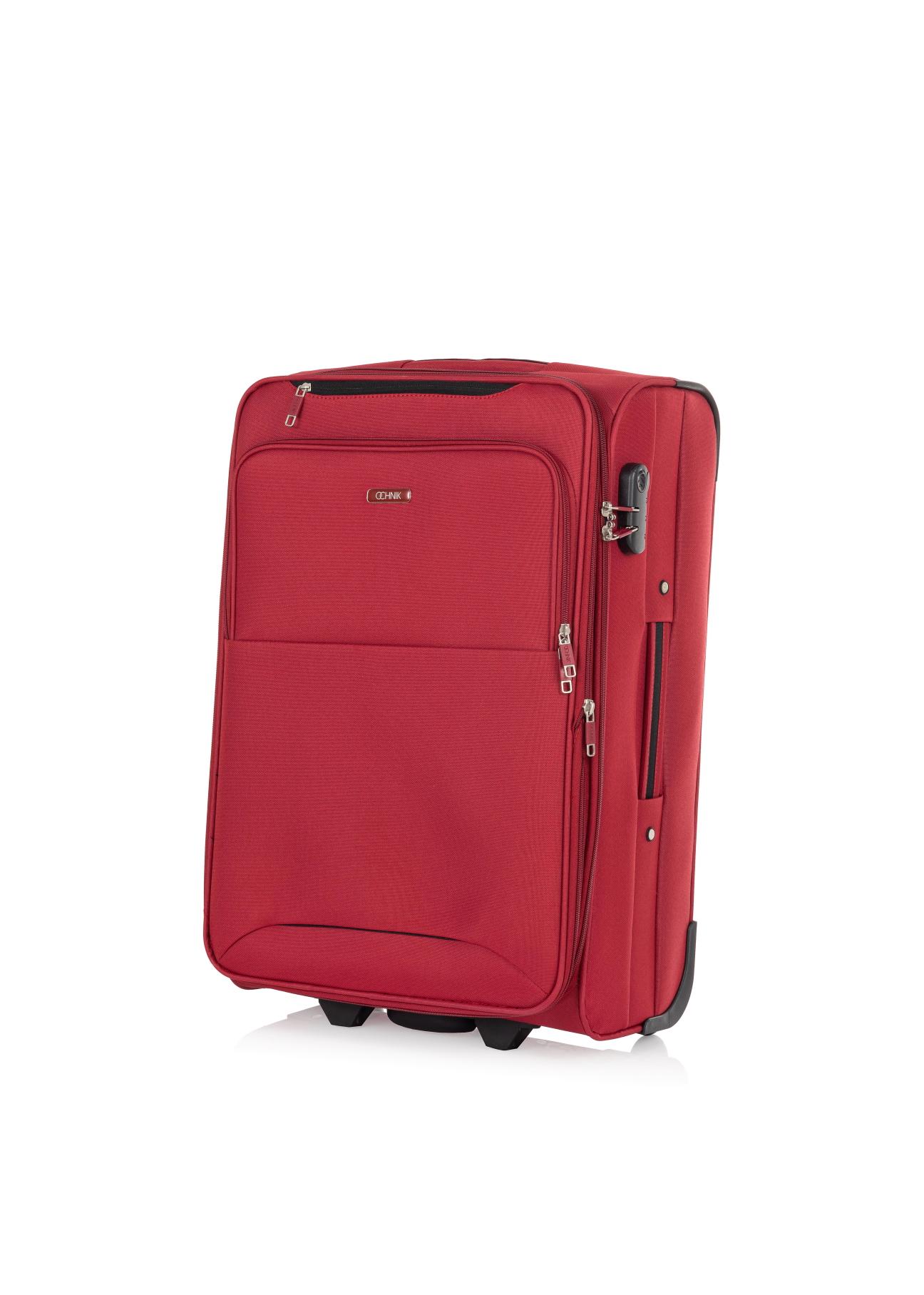 Medium suitcase on wheels WALNY-0033-42-24(W24)-10