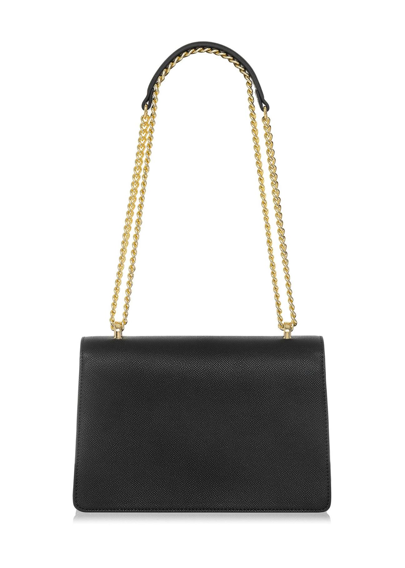 Black women's handbag on a chain TOREC-1023-99(W25)-03