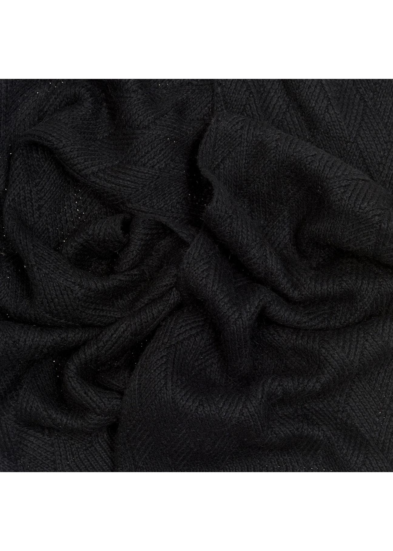 Black women's scarf SZADT-0090A-99(Z23)-03