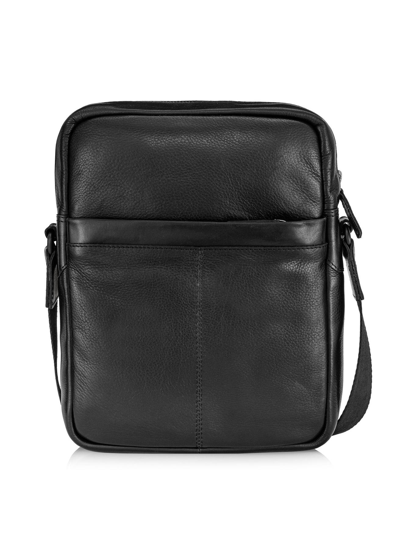 Men's leather bag with logo TORMS-0435-99(Z24)-04