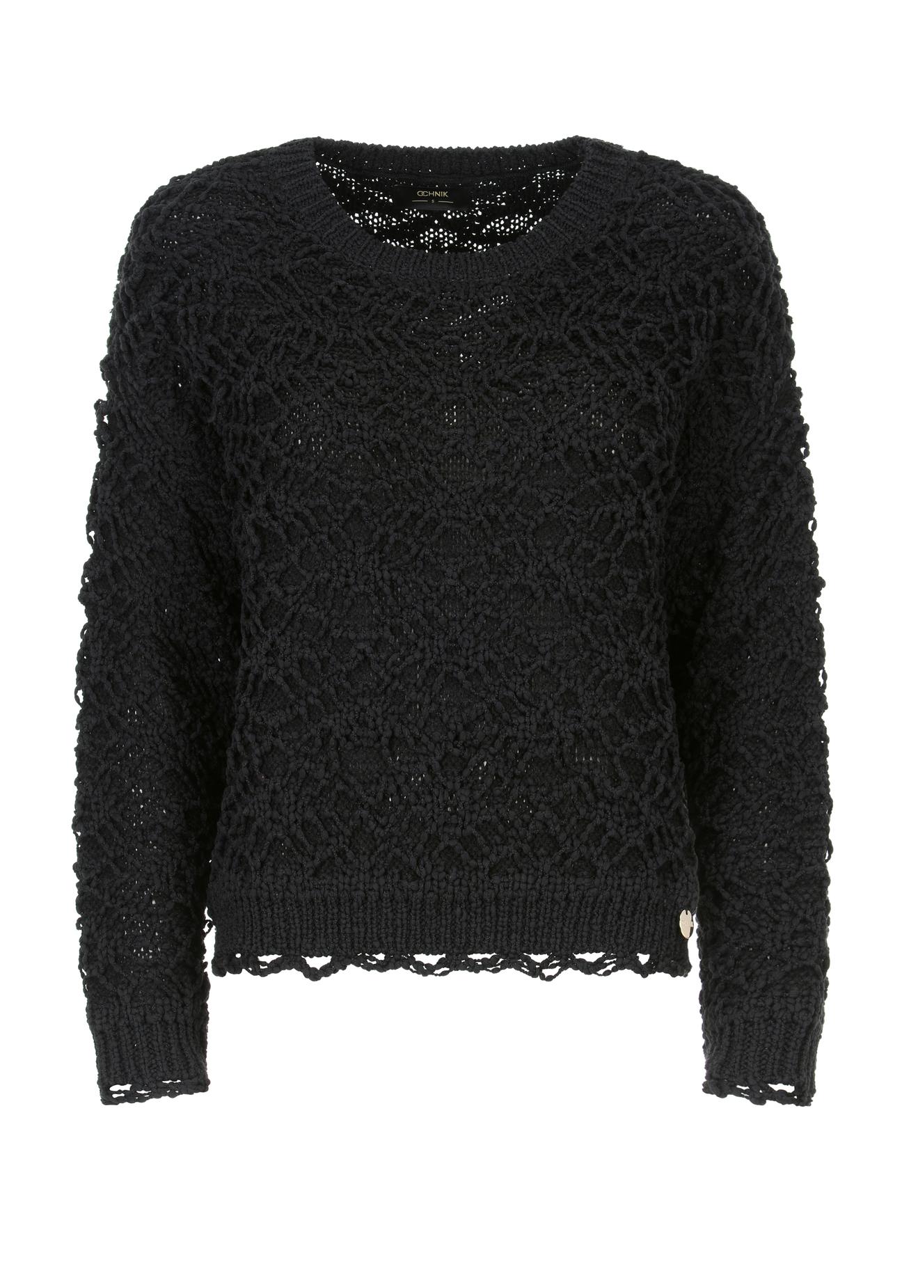 Women's openwork sweater SWEDT-0170-99(Z22)-05