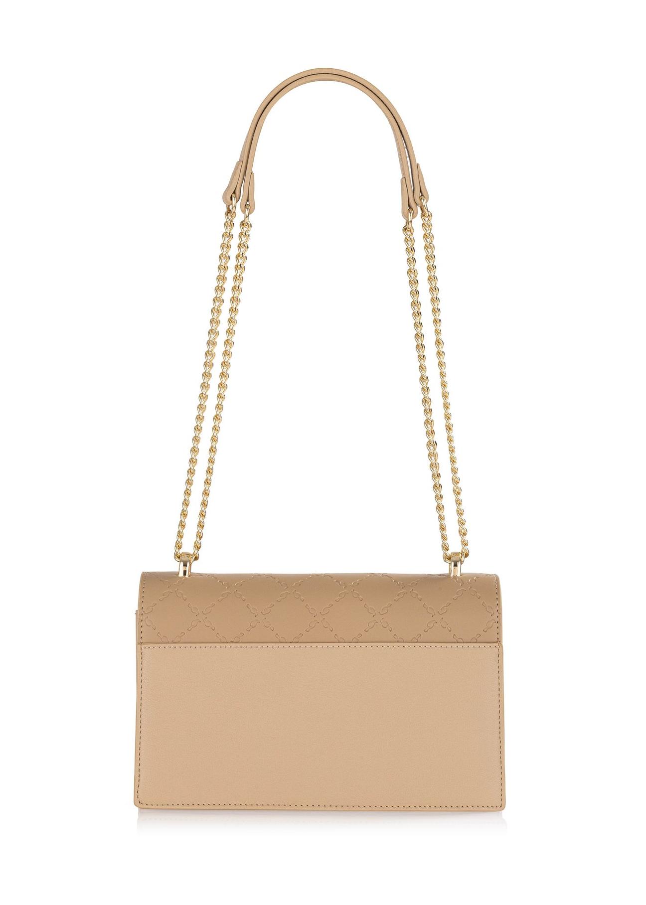 Beige women's messenger bag TOREC-0984-81(Z24)-06