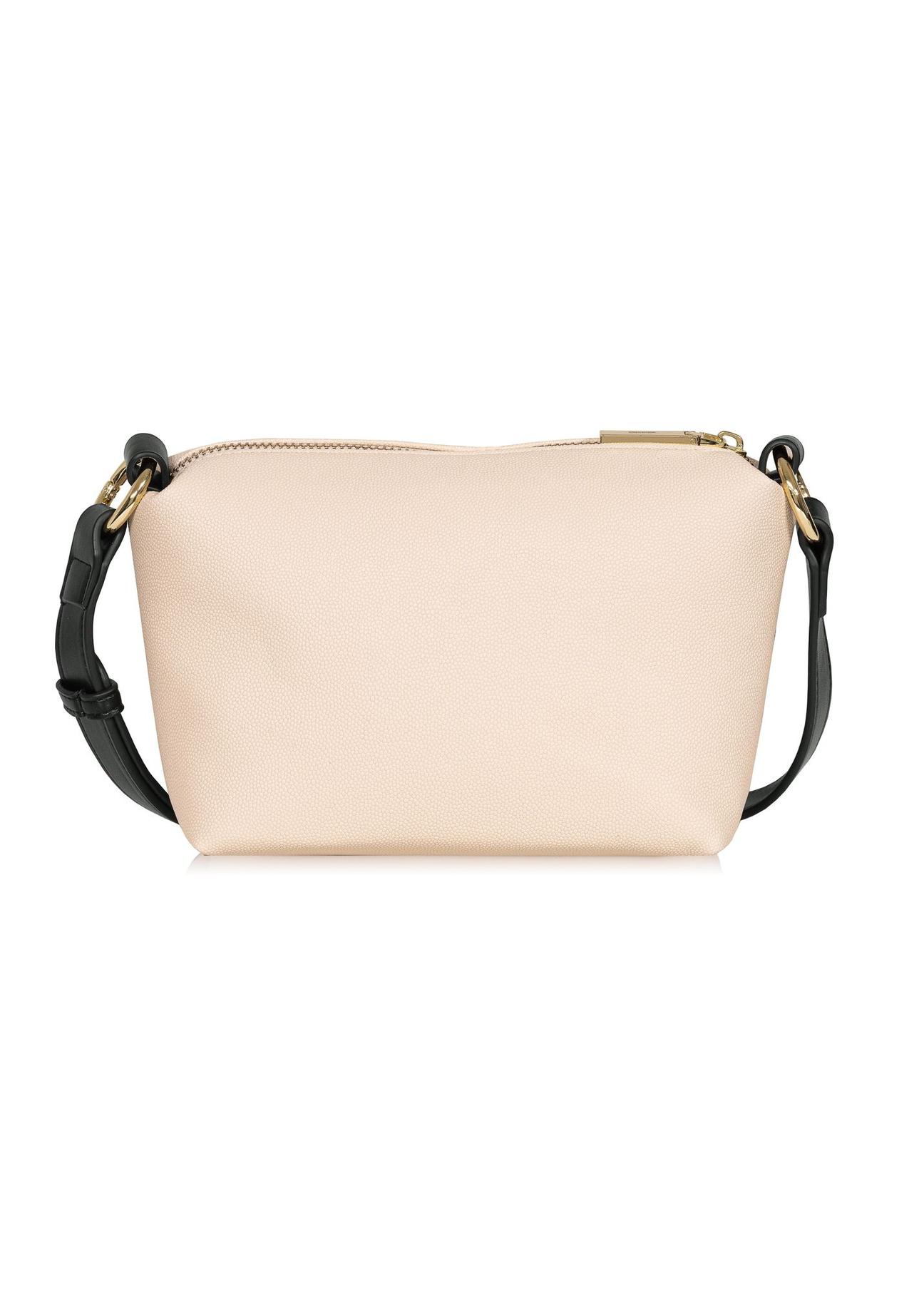 Small cream unpadded women's handbag TOREC-0882-12(W24)-04