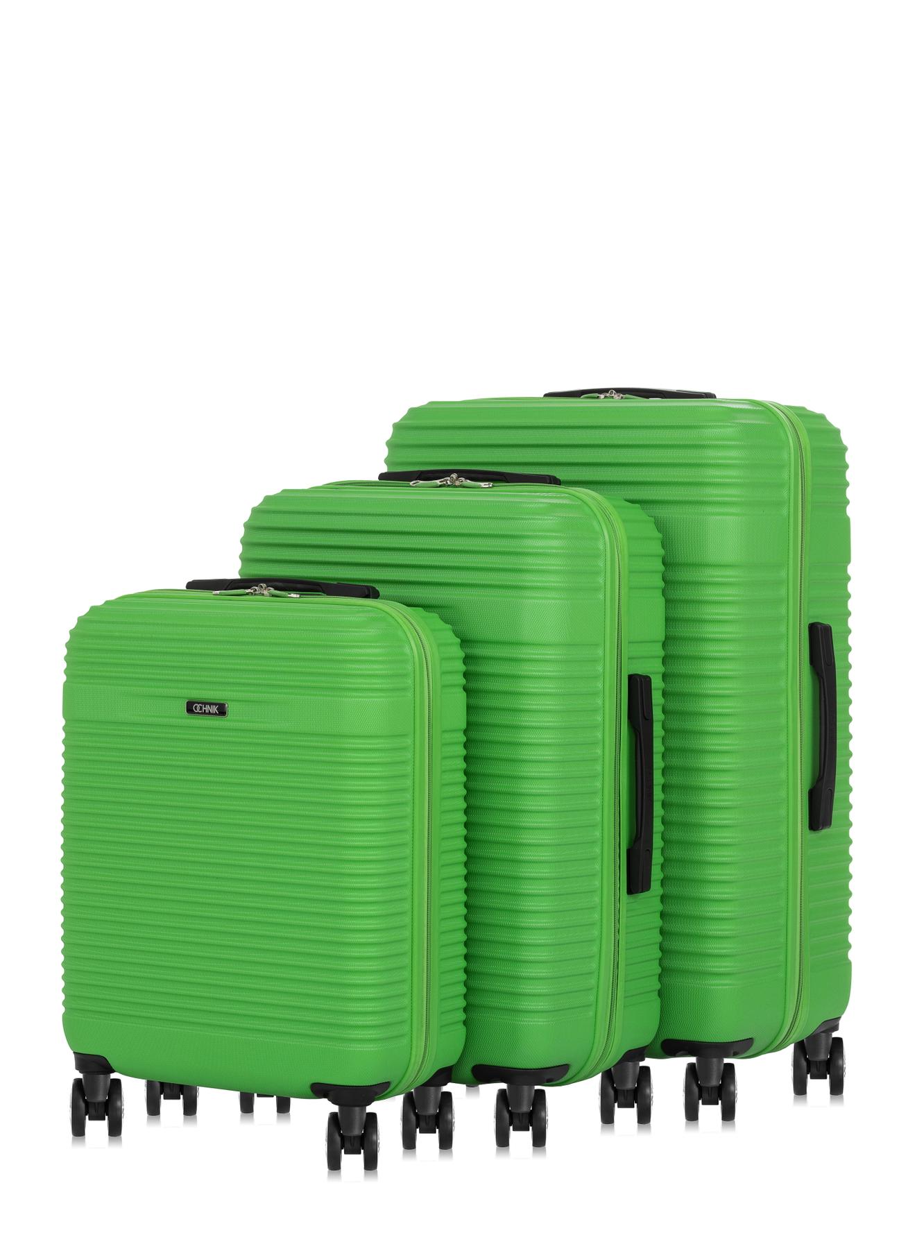 Set of suitcases on wheels 19''/24''/28'' WALAB-0040-51(W24)-01