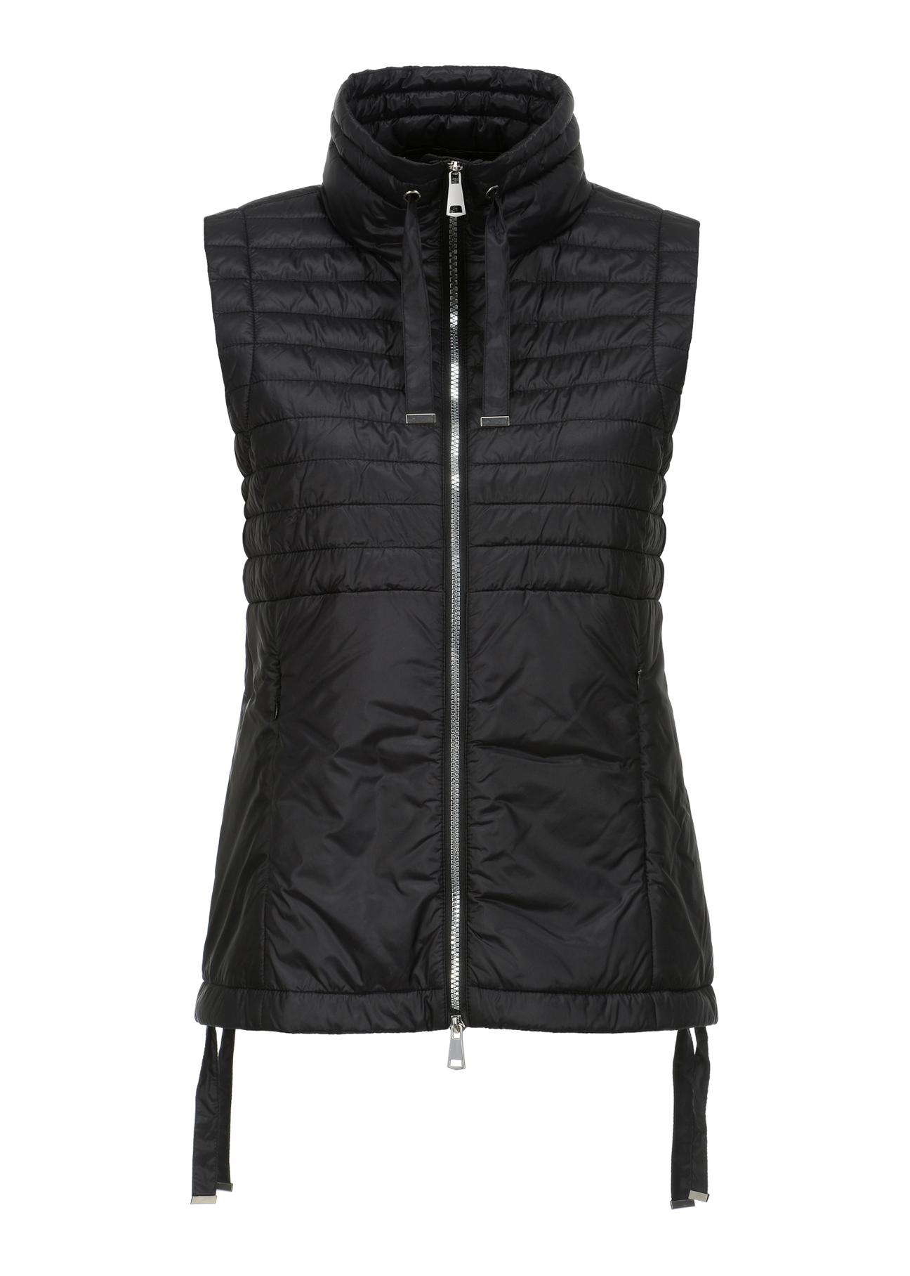 Black women's vest with straps KAMDT-0023-99(W23)-05