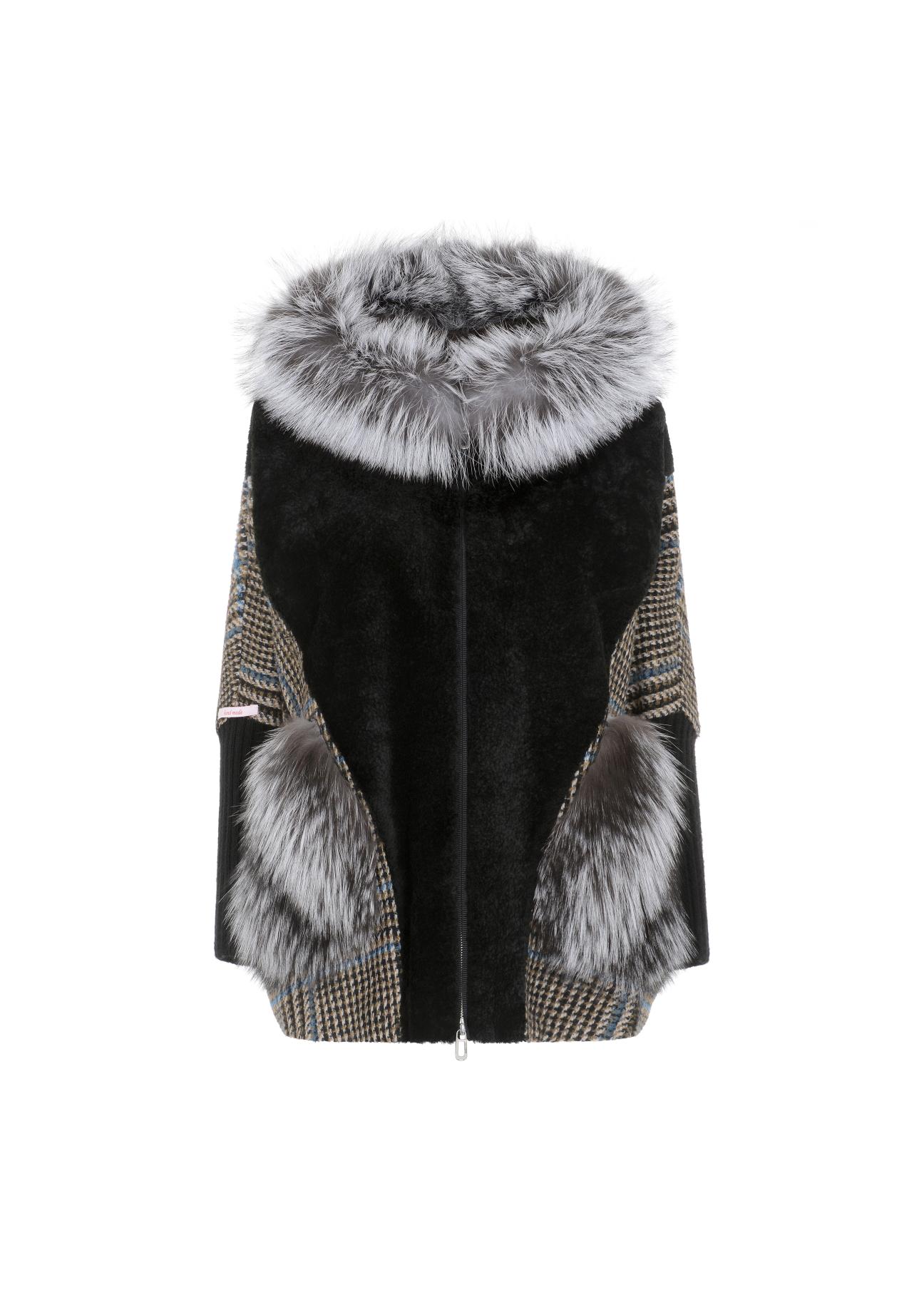 Women's sheepskin coat KOZDS-0053-1177(Z21)-07