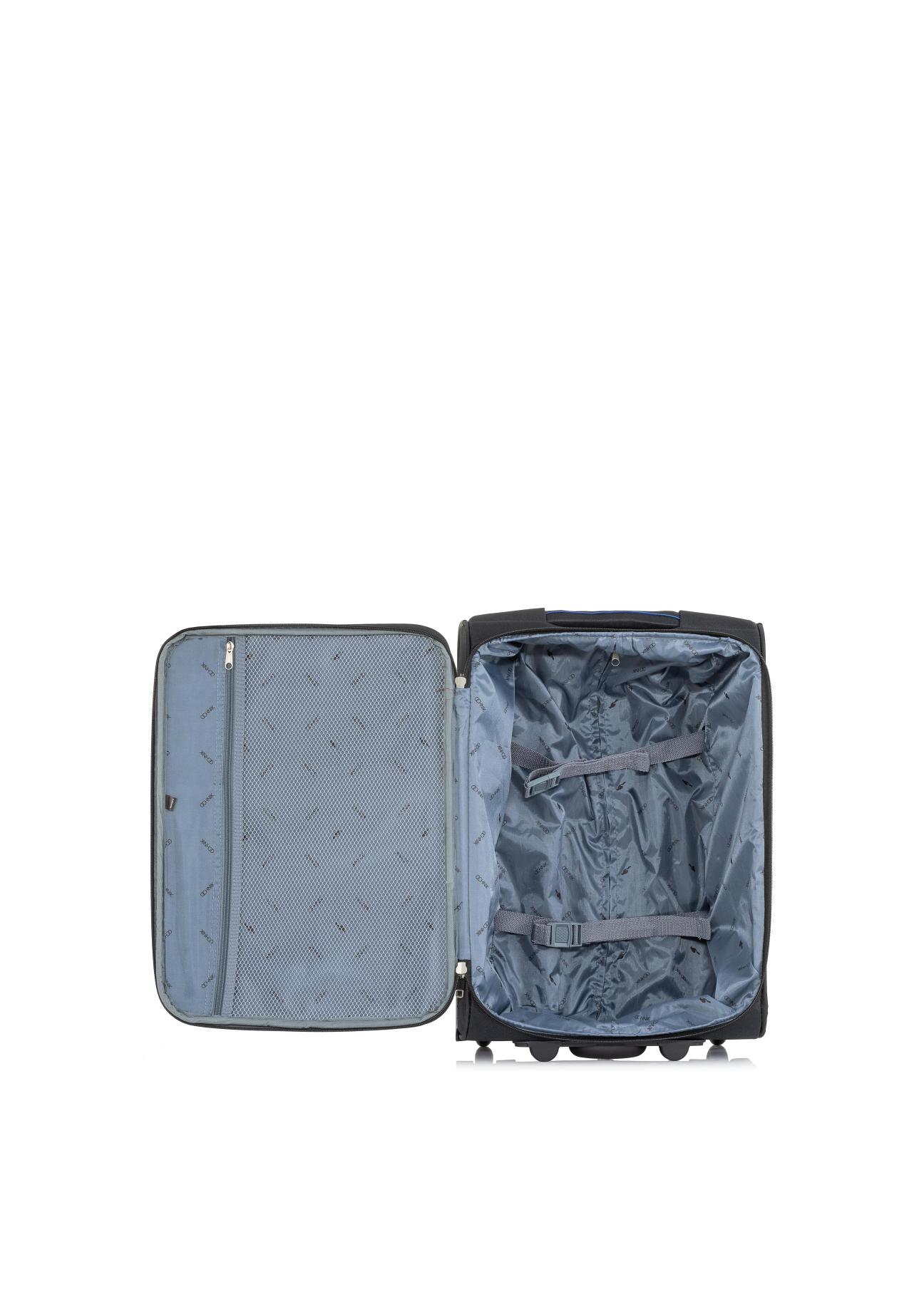 Small suitcase on wheels WALNY-0033-99-19(W23)-04