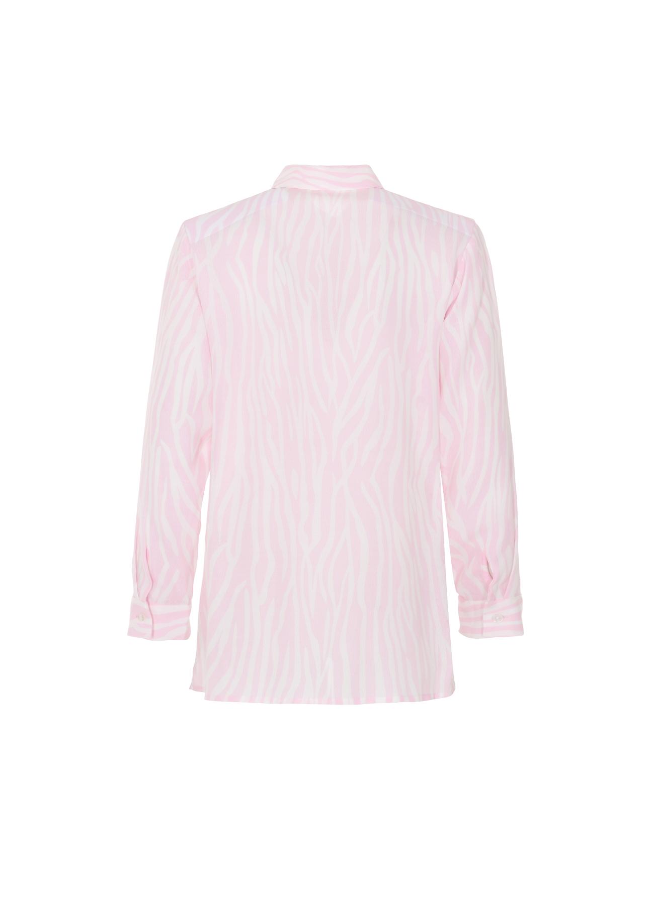 Pink women's shirt KOSDT-0095-34(W22)-03