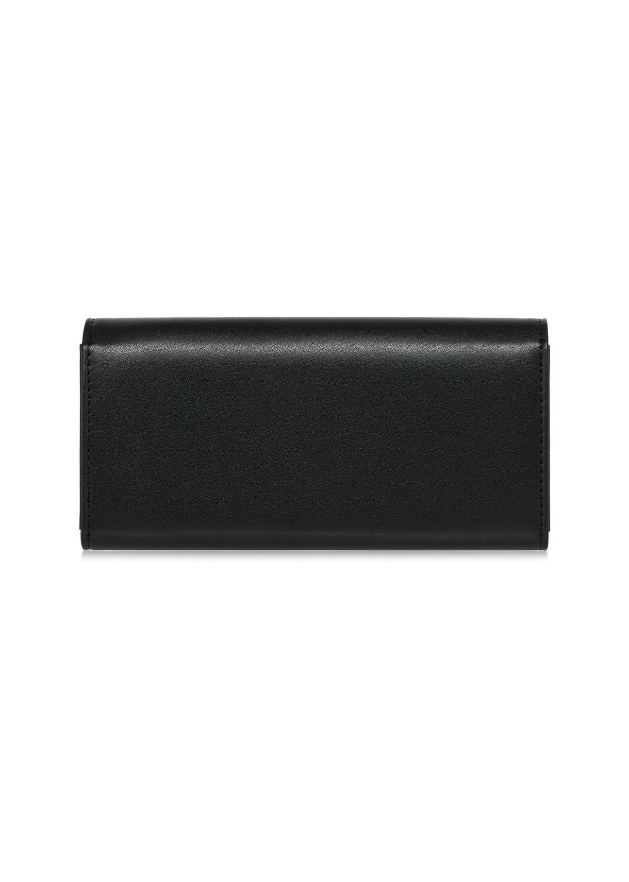 Black large women's wallet POREC-0398-99(Z24)-03