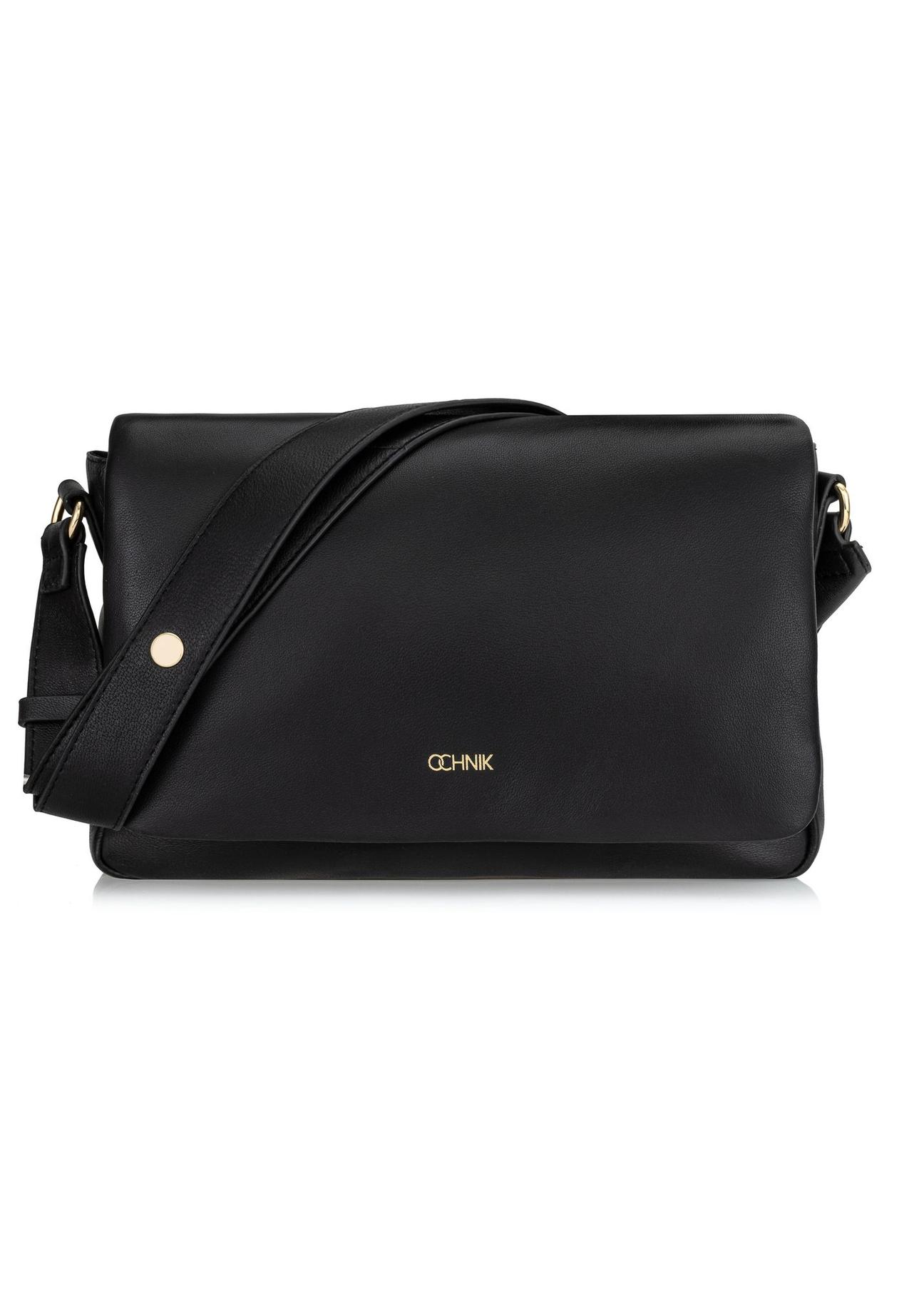 Black leather women's bag TORES-1063-99(Z24)-02