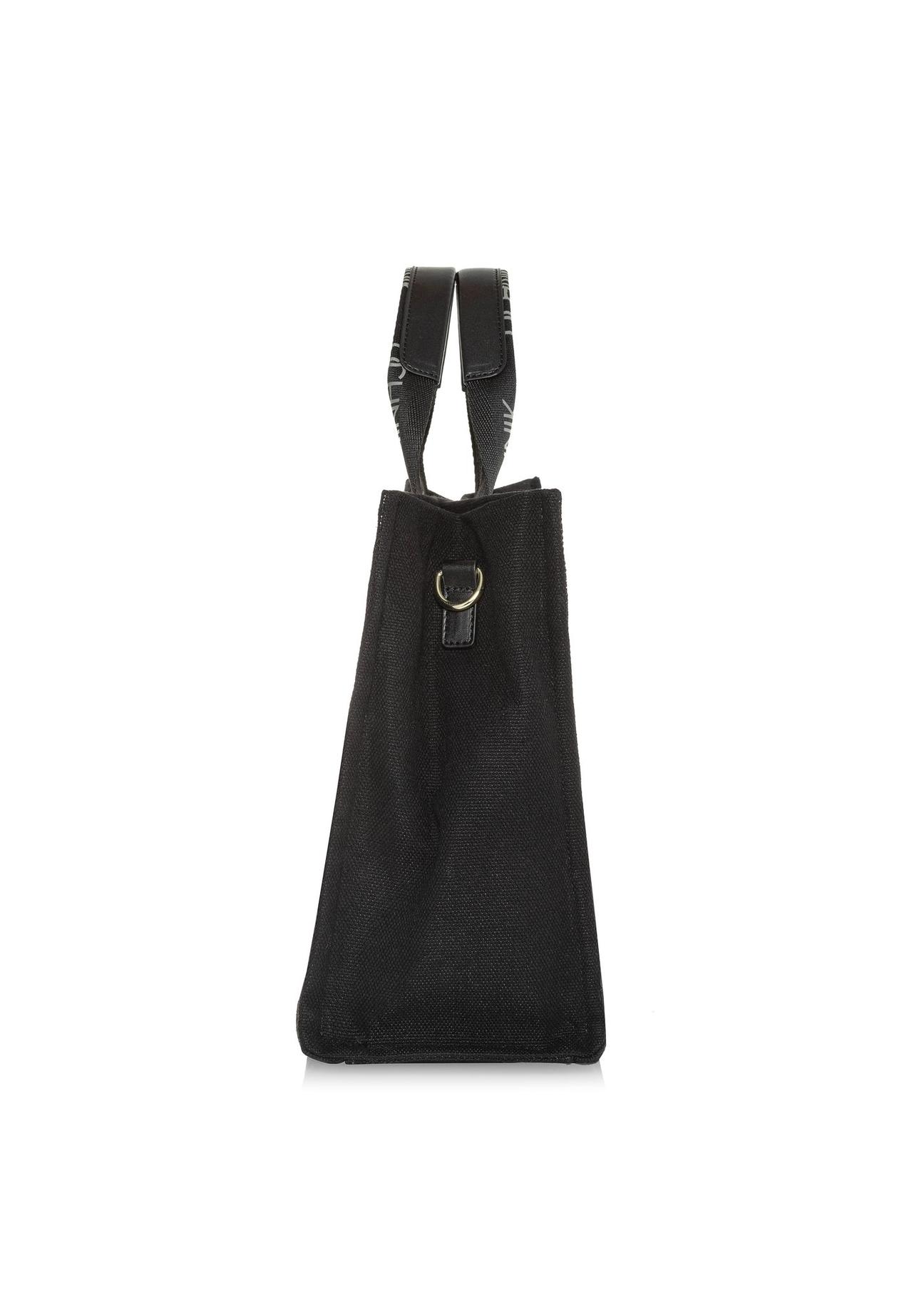 Black women's tote bag TOREN-0288A-99(W25)-03