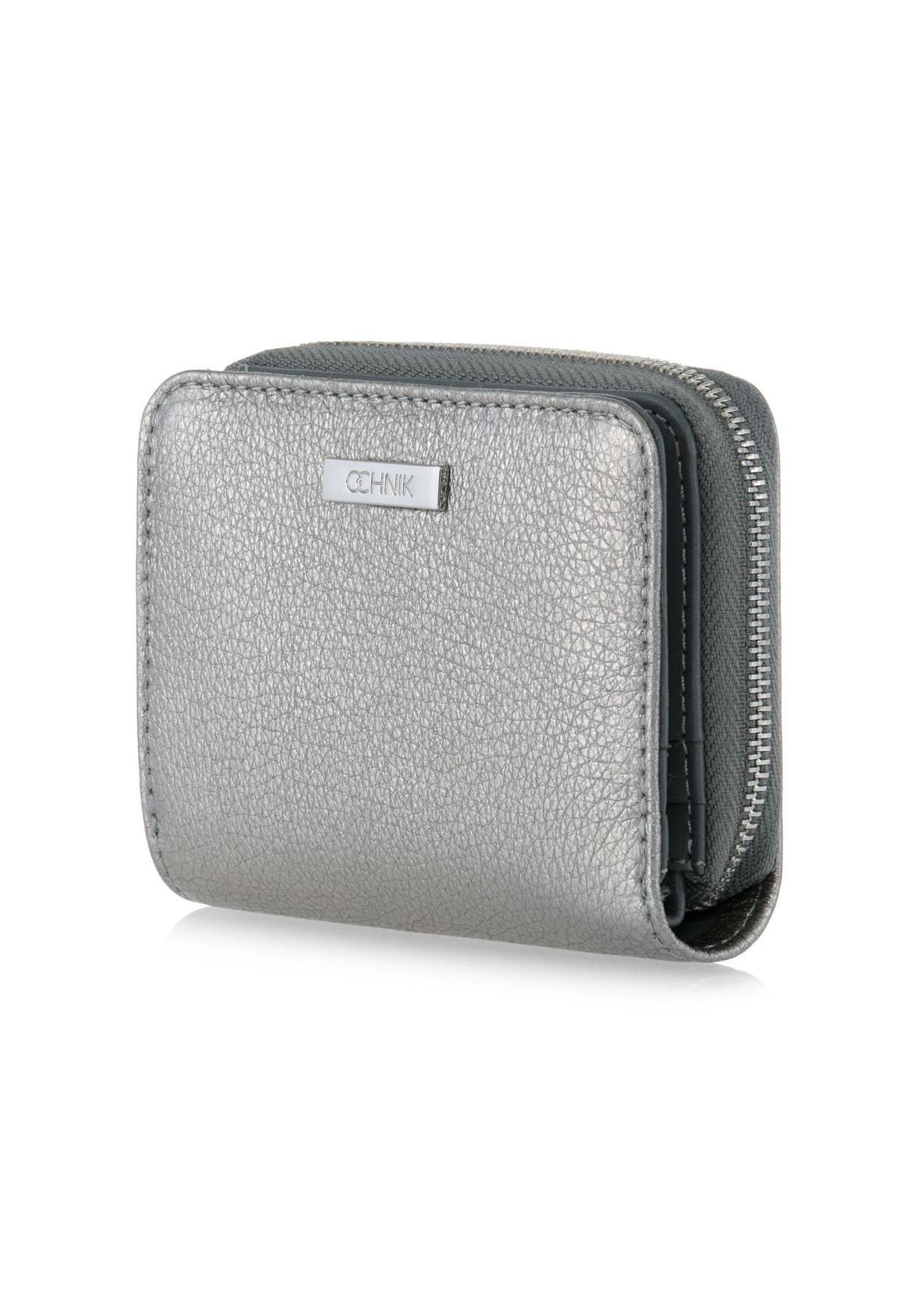 Women's small silver wallet PORES-0837-92(W23)-03