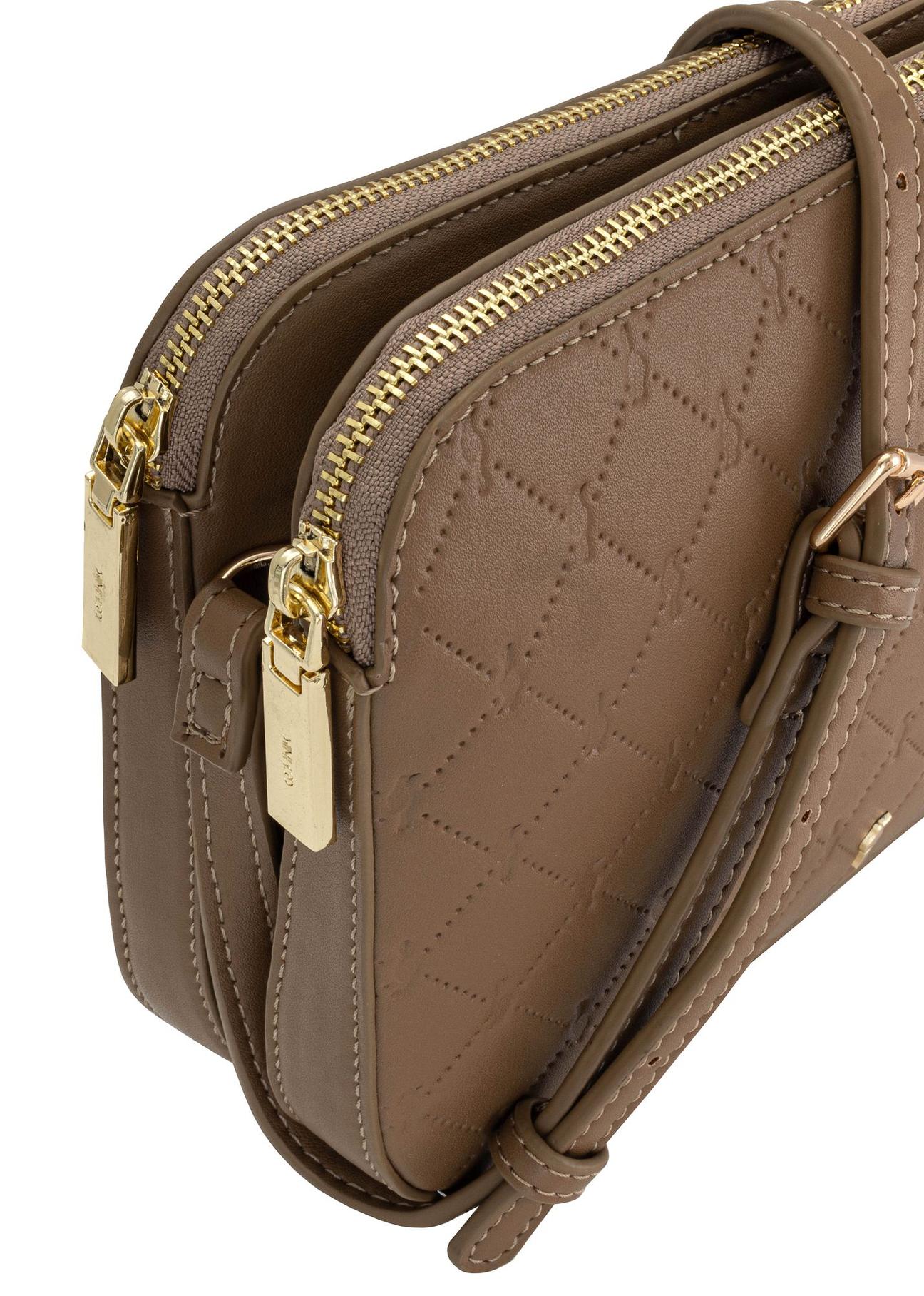 Brown quilted women's bag TOREC-0205D-81(Z24)-06