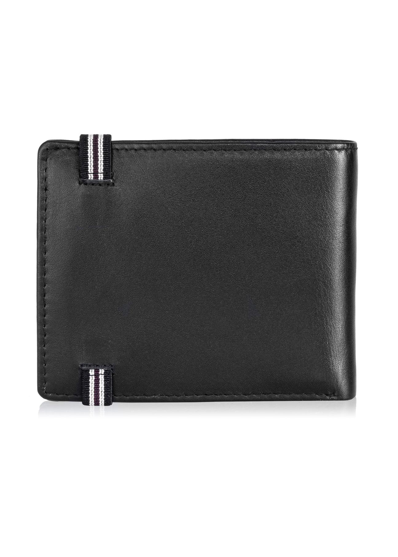 Men's leather wallet with elastic band PORMS-0517-99(W24)-03