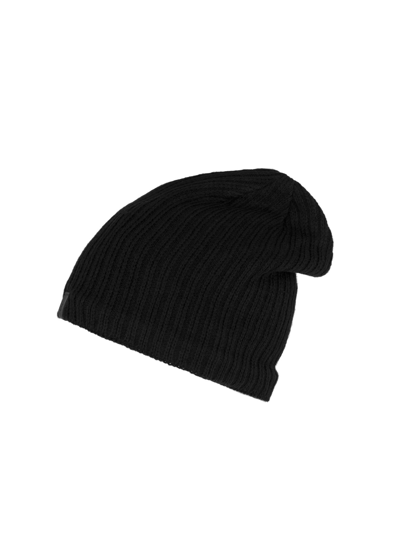 Black classic men's cap CZAMT-0020-99(Z23)-02