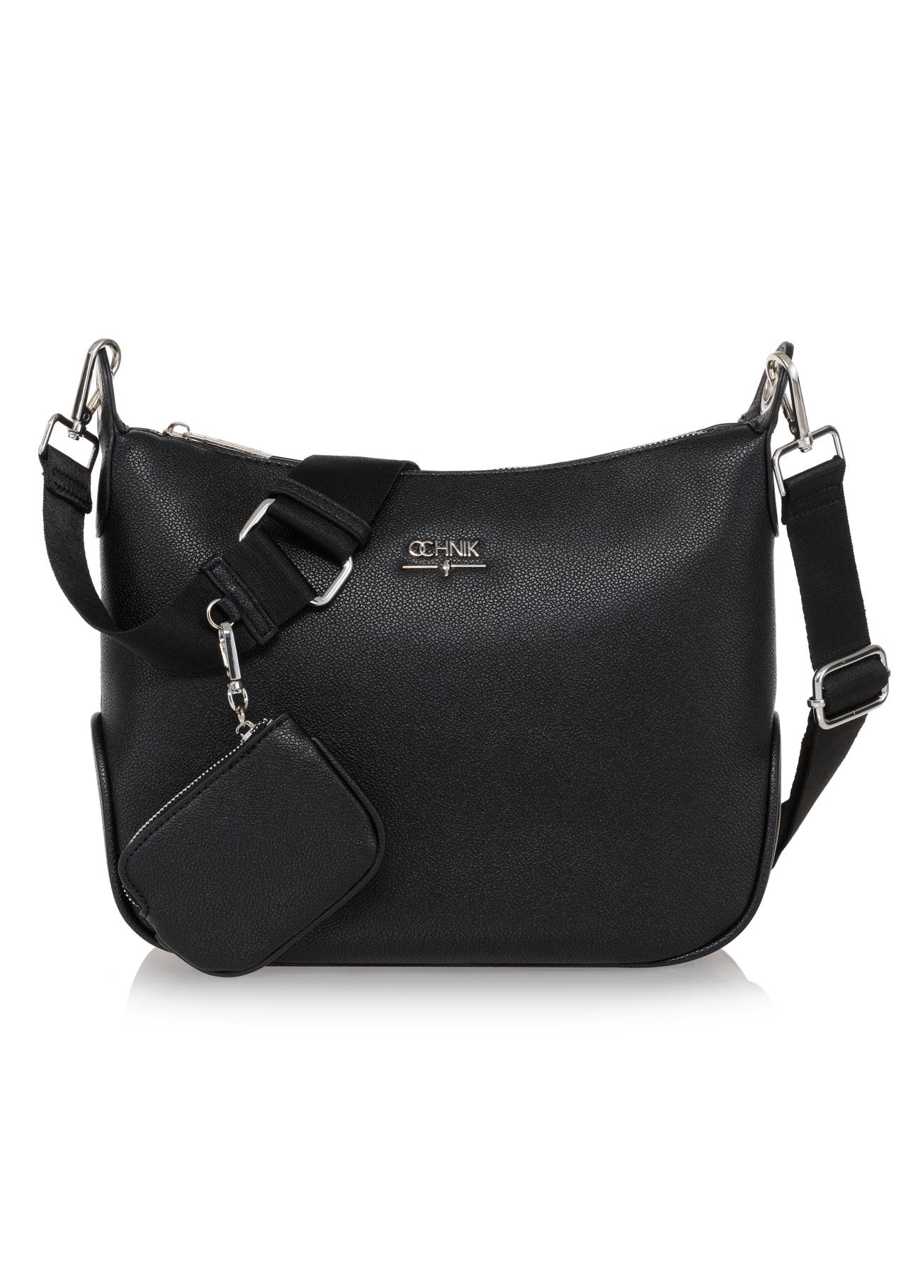 Black women's hobo style handbag TOREC-0829-99(Z23)-01