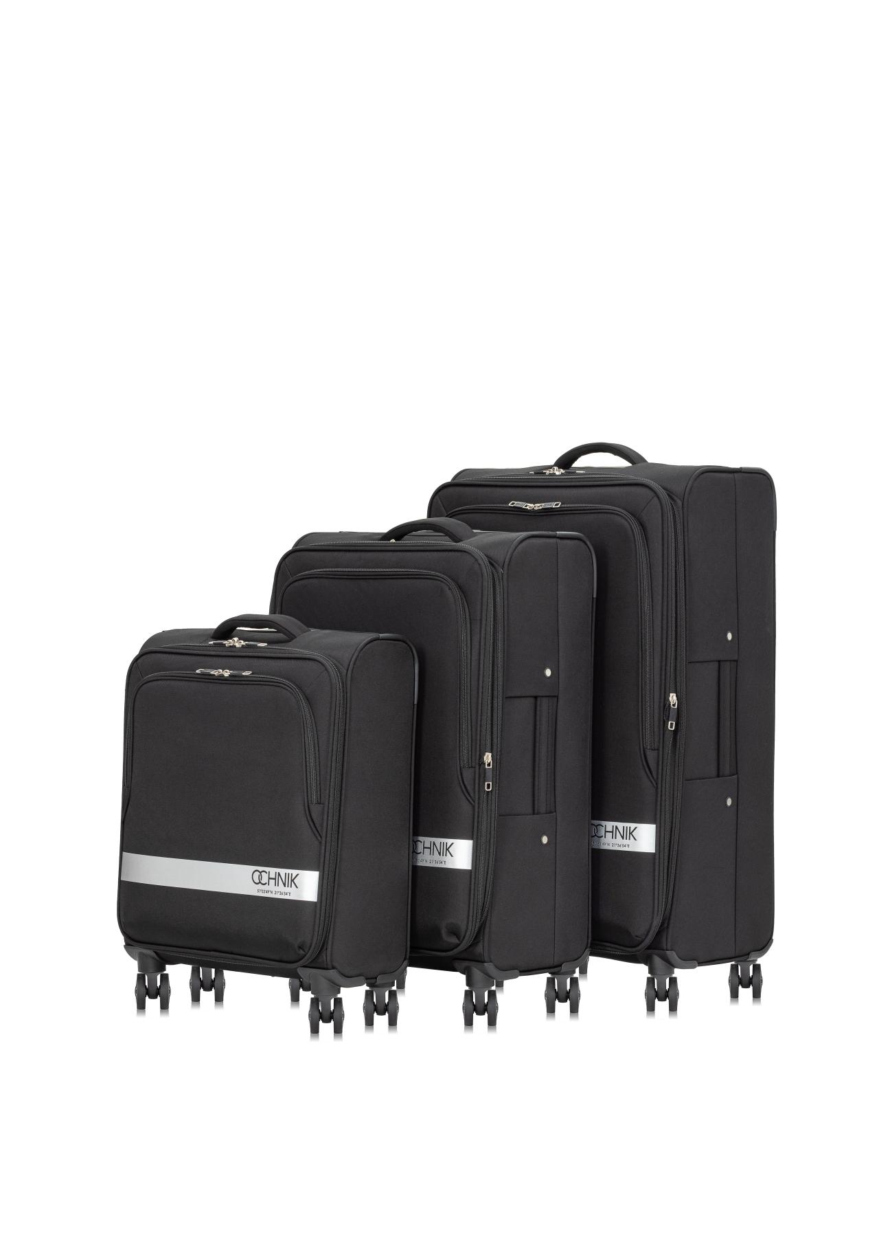 Set of suitcases on wheels 20'/24'/28' WALNY-0037-99(W24)-01