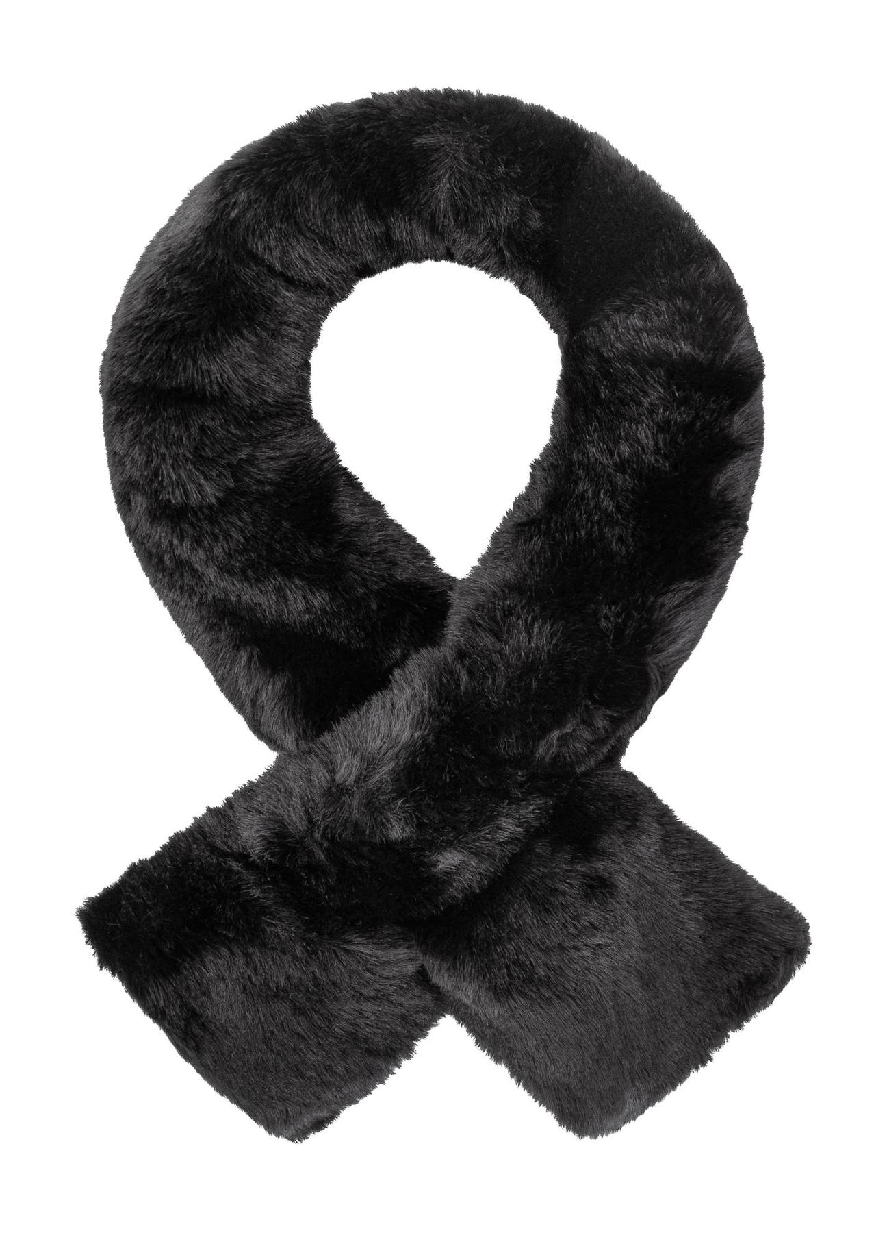 Black women's scarf SZADF-0032-99(Z24)-02