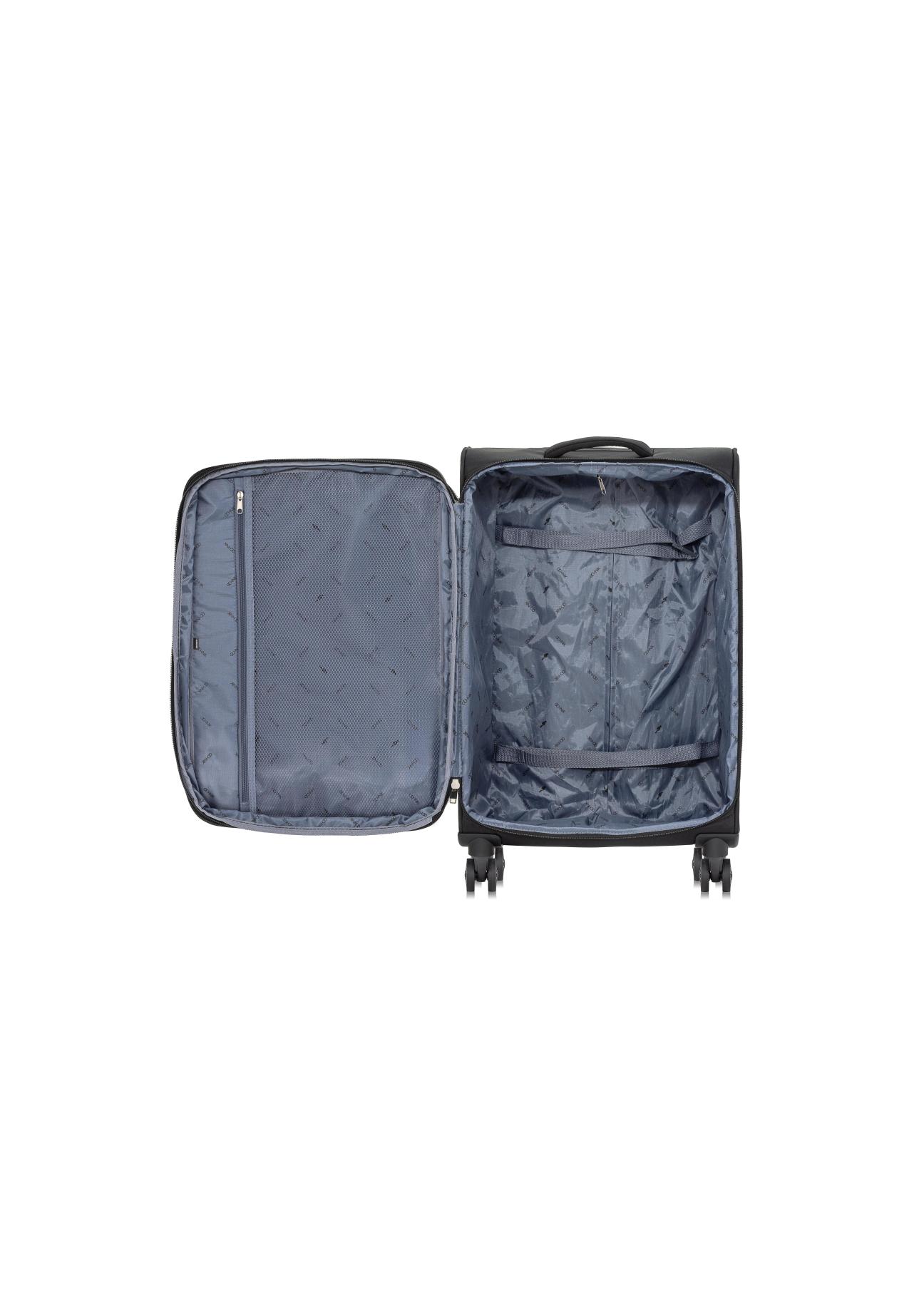 Medium suitcase on wheels WALNY-0037-99-24(W24)-05