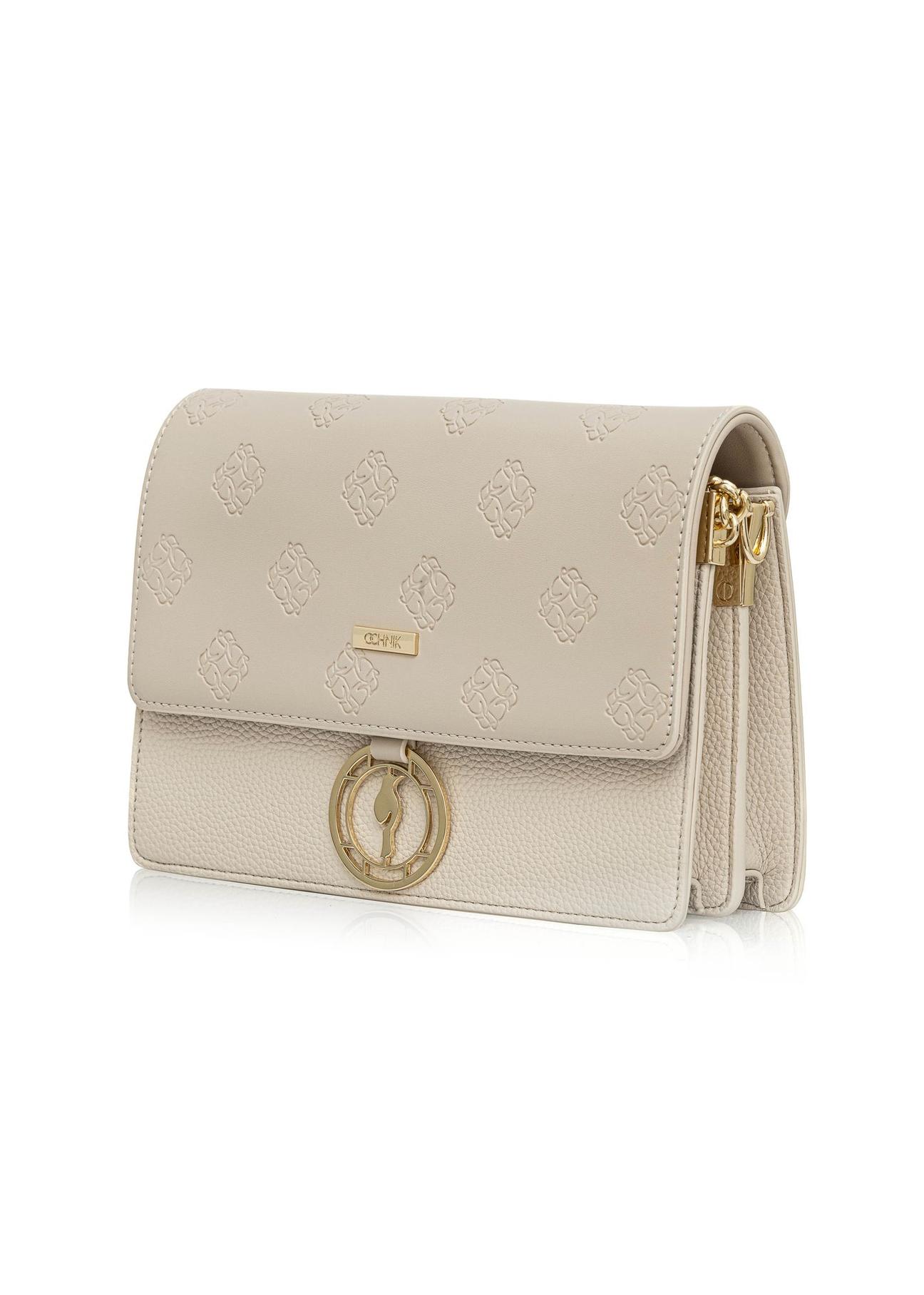 Cream monogram bag TOREC-0536A-12(Z24)-02