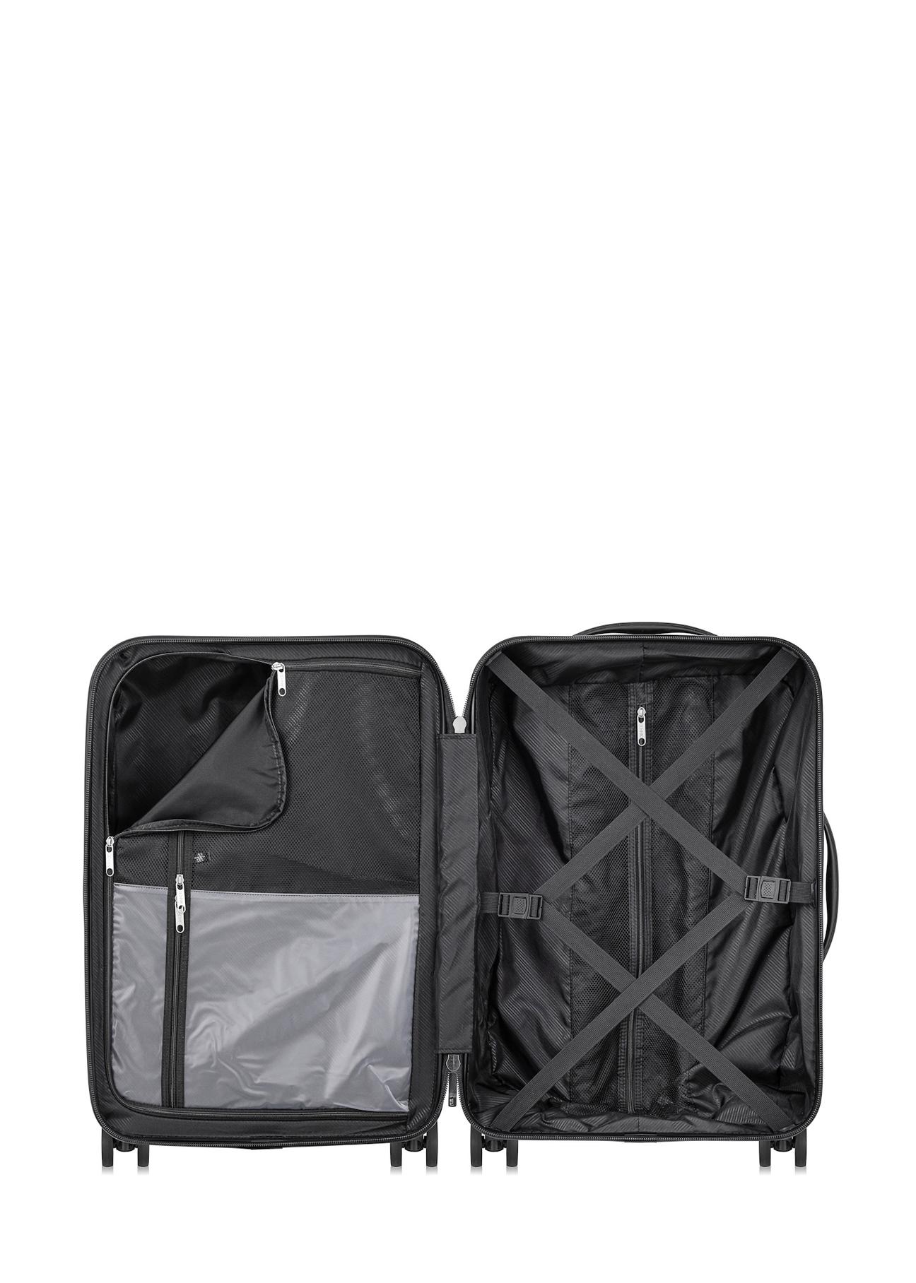 Medium suitcase on wheels WALPC-0001-98-24(W24)