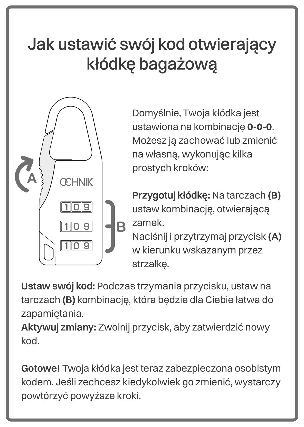 Silver luggage lock AW-004-0012-92(W24)-03