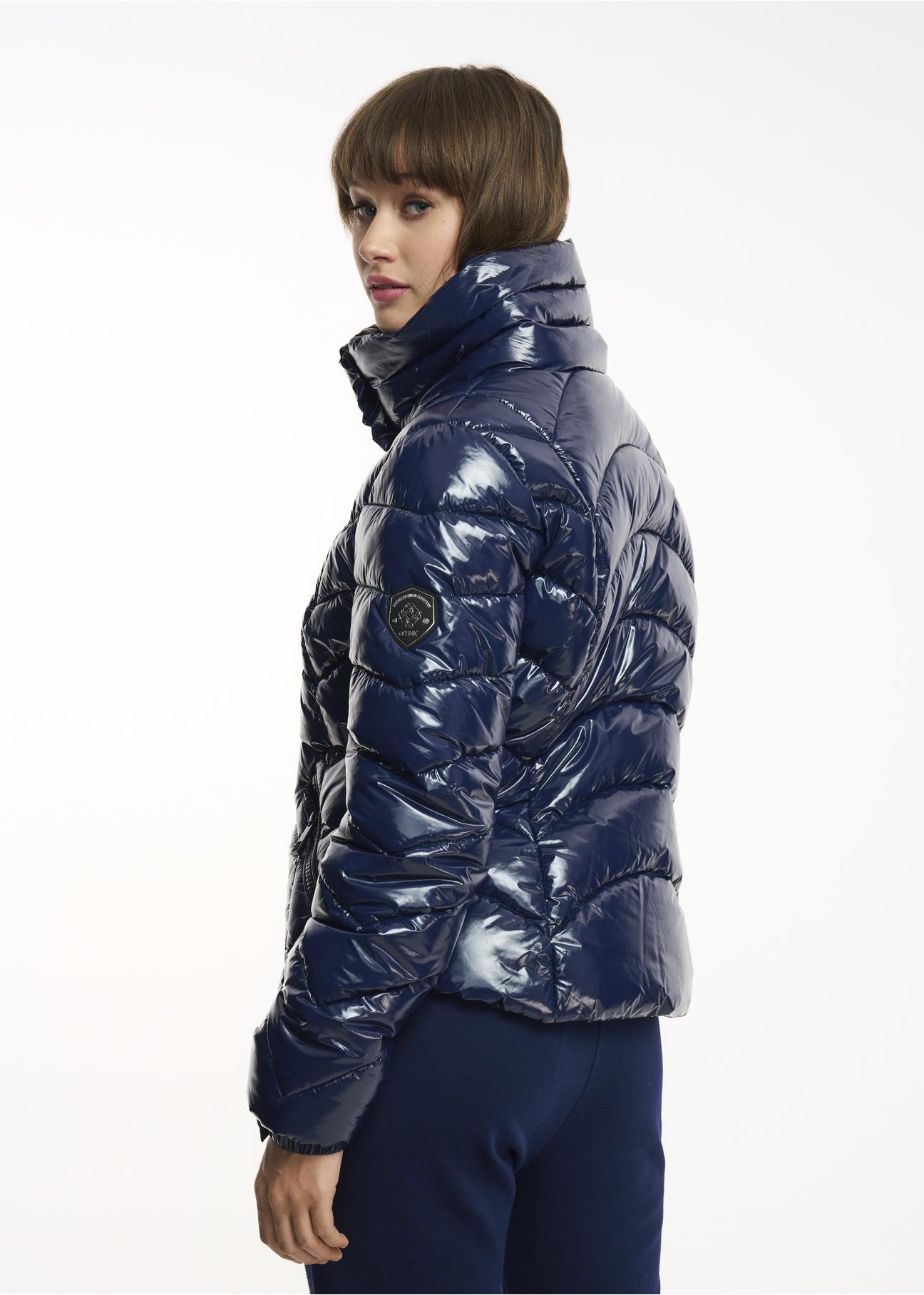 Women's quilted autumn jacket KURDT-0395-69(Z22)-04