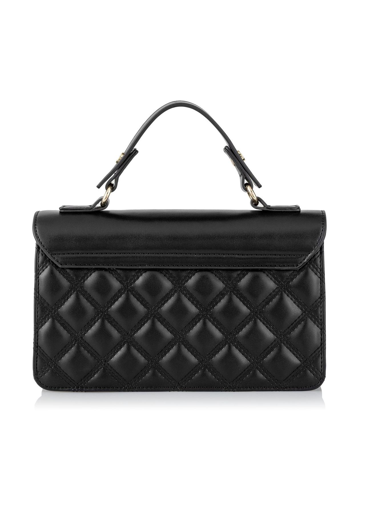 Women's small black mailbag TOREC-0866-99(Z23)-04