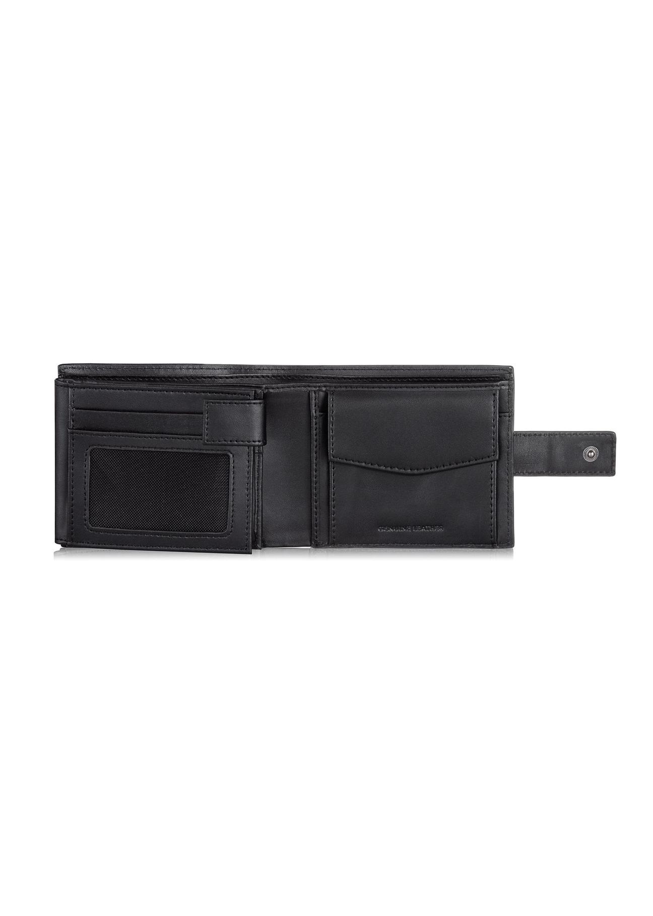 Men's leather wallet moro pattern PORMS-0528-99(W23)-04