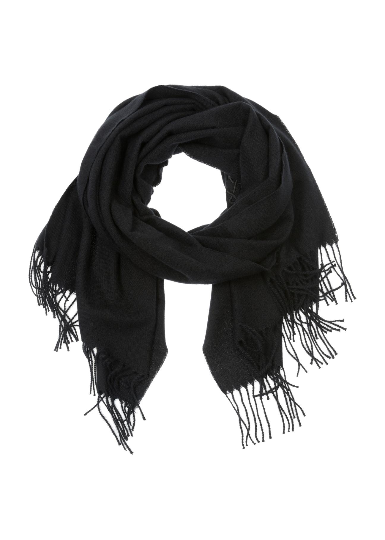 Black women's scarf with OCHNIK logo SZADT-0146-99(Z23)-01