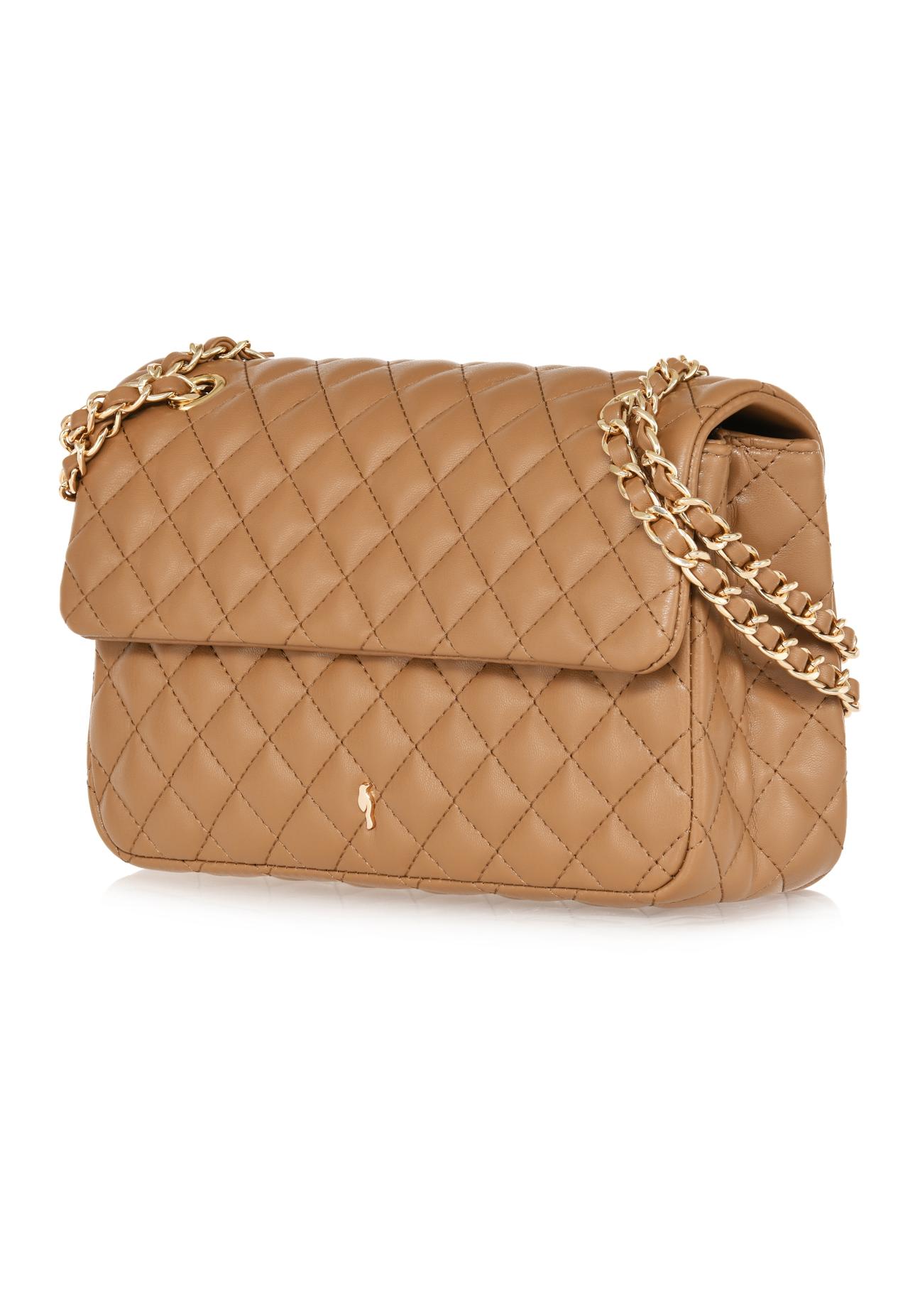 Quilted women's handbag with chain TOREC-0443B-24(W24)-02