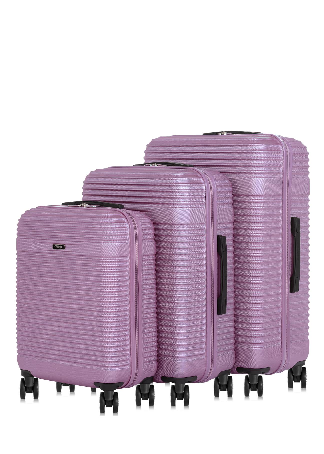 Set of suitcases on wheels 19''/24''/28'' WALAB-0040-34(W24)-01