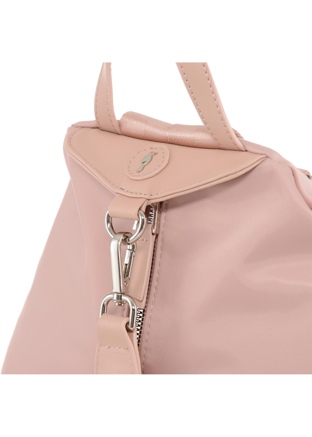 Pink women's backpack TOREN-0241-31(W23)-06