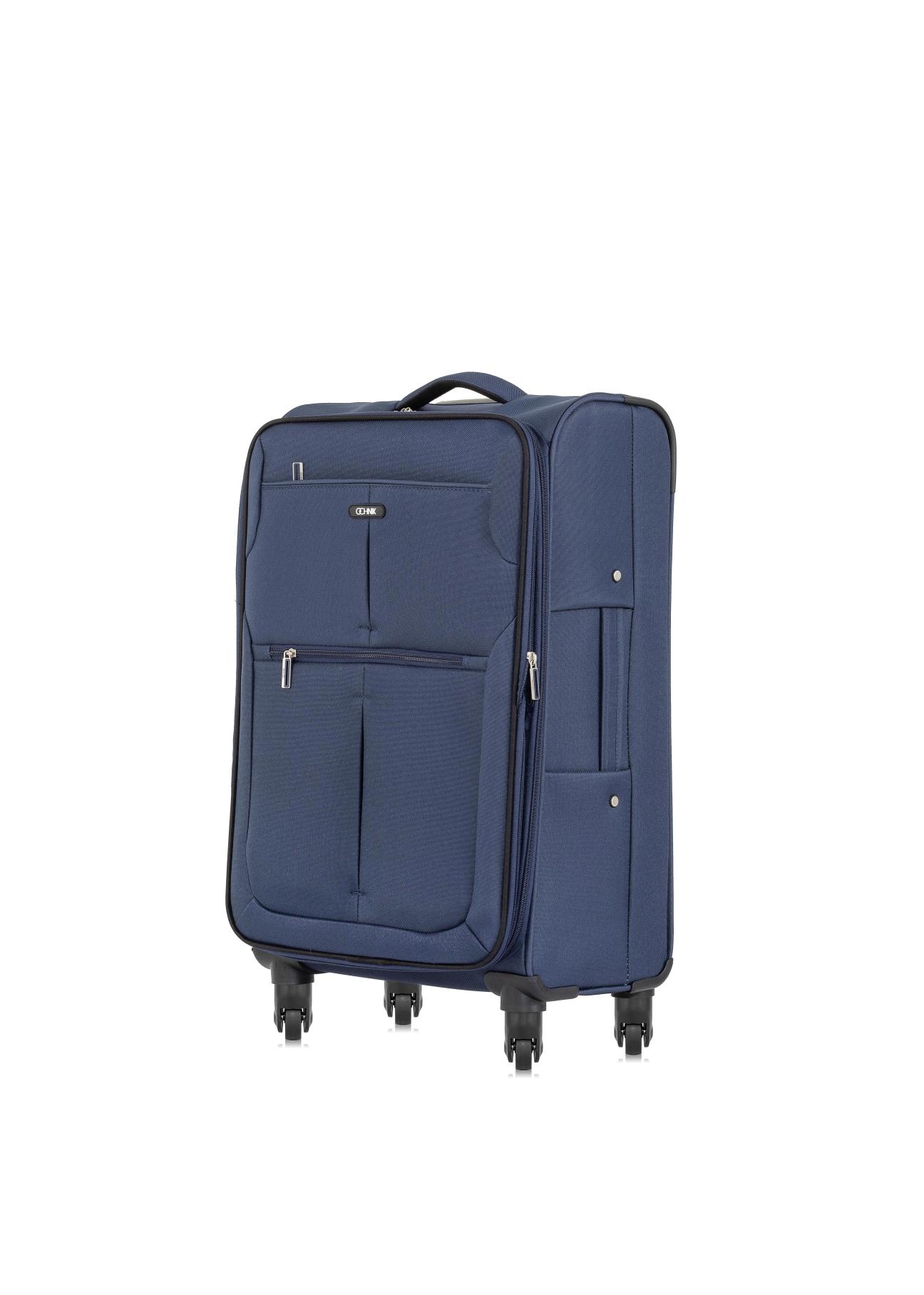 Set of suitcases on wheels 19'/24'/28' WALNY-0030-69(W24)-04