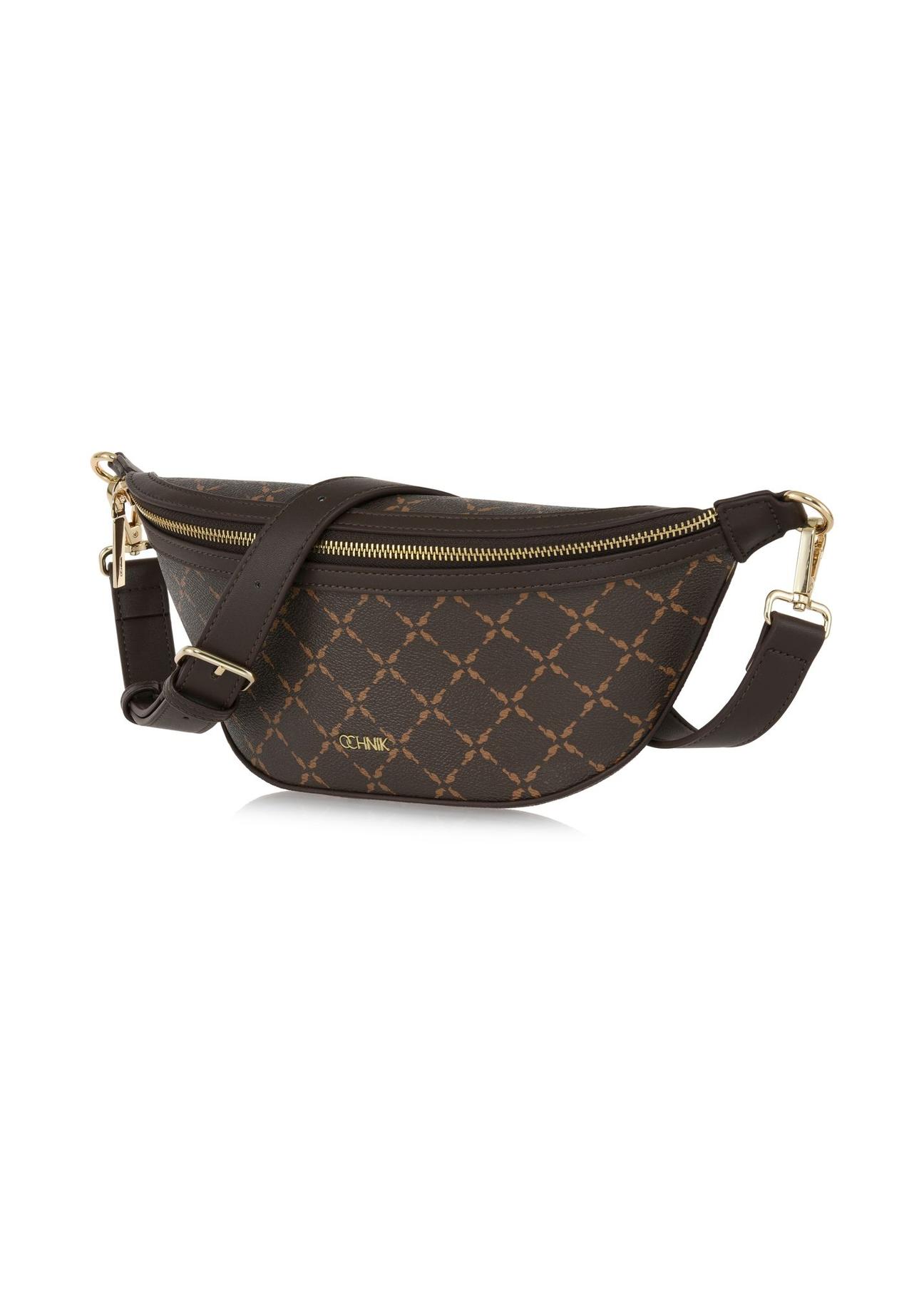 Women's waist bag with monogram TOREC-0981-89(Z24)-03