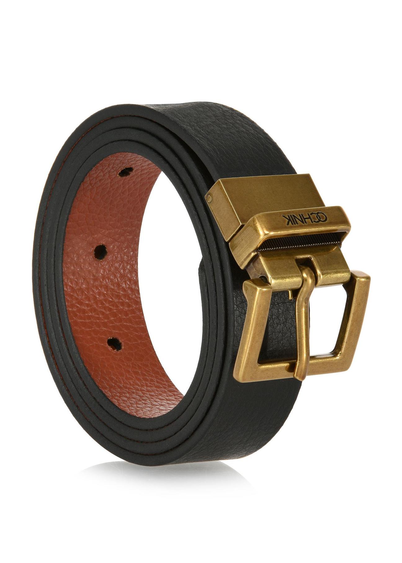 Women's double-sided leather belt PASDS-0304-98(W24)-04