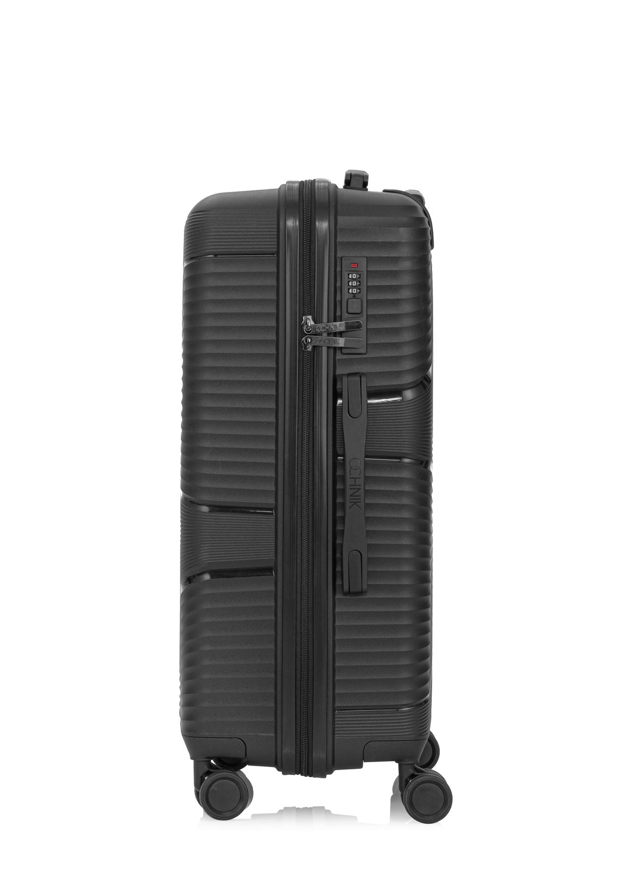 Medium suitcase on wheels WALPP-0021-99-24(W24)-02