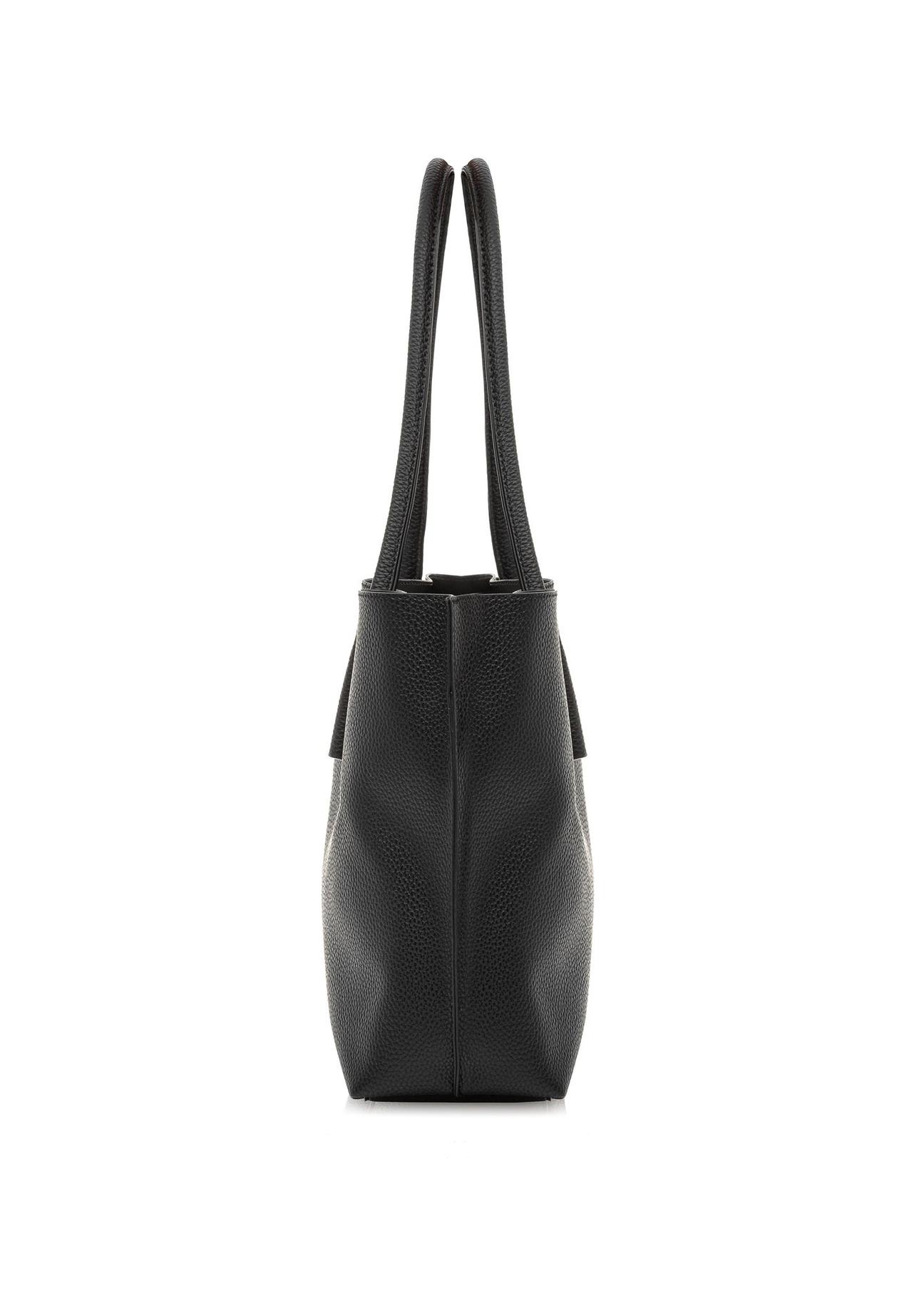 Black women's shopper bag TOREC-0938A-99(W25)-04