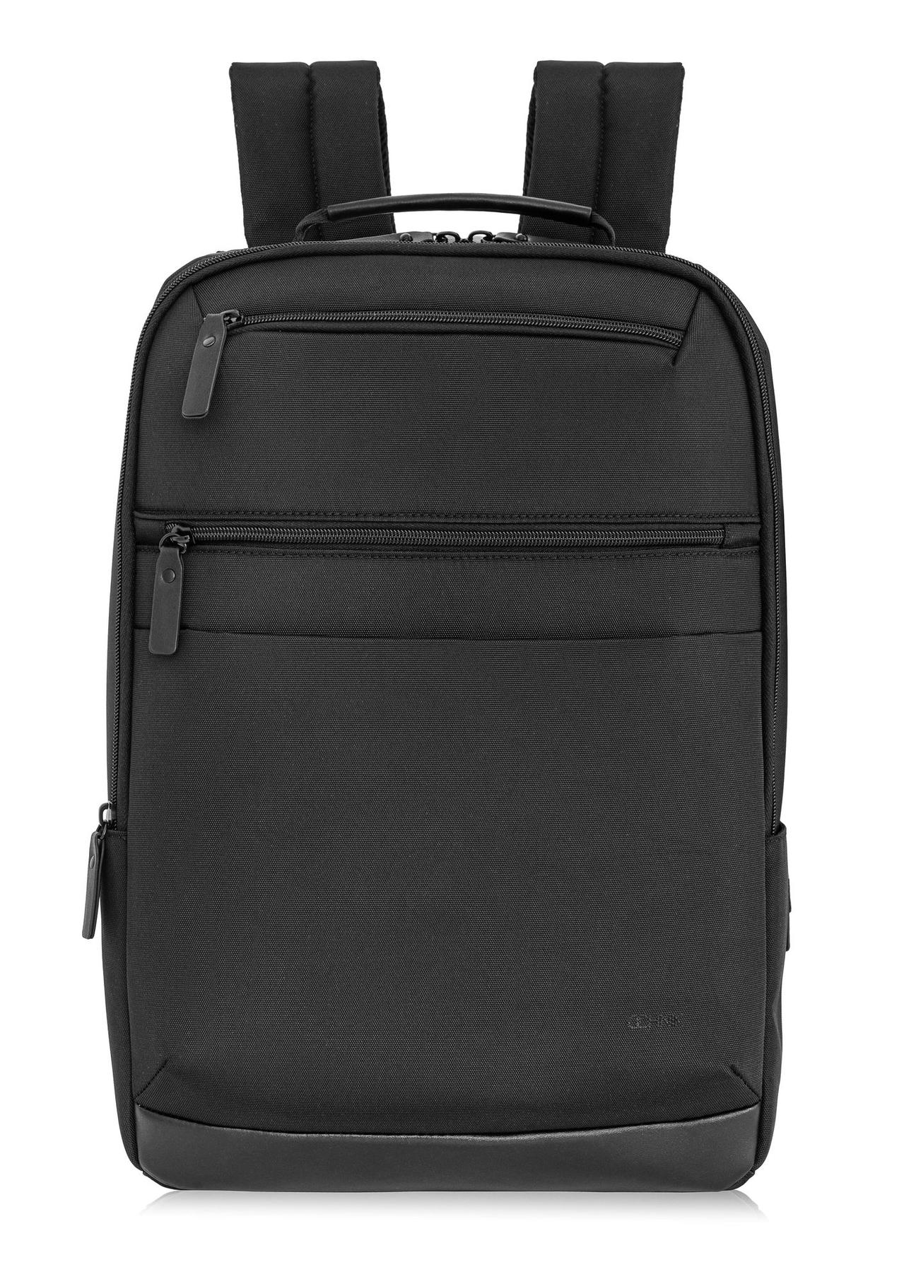 Black men's backpack TORMN-0350-99(W25)-01