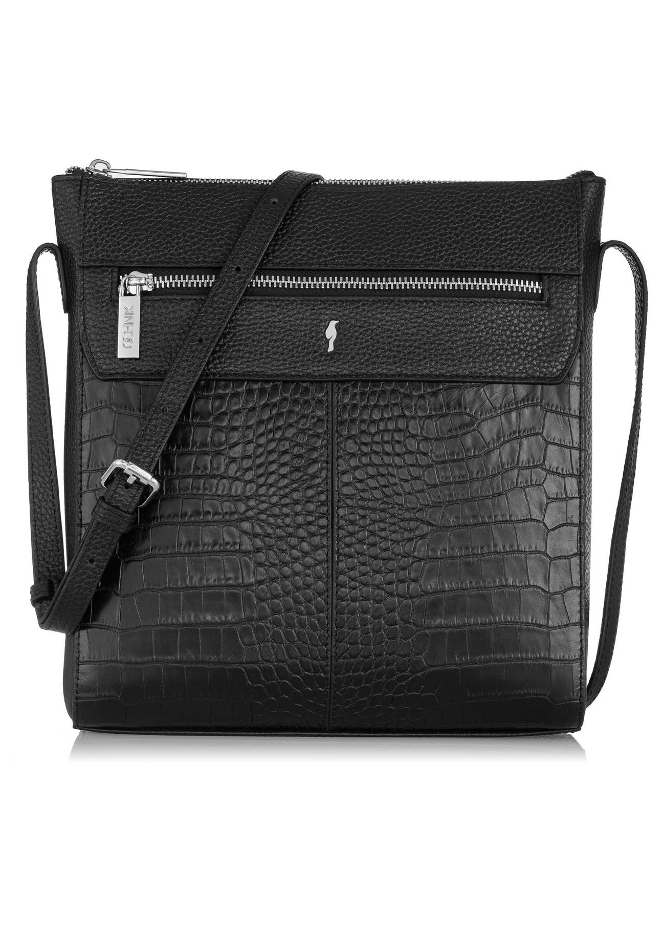 Croco leather handbag for women TORES-0964-99(Z23)-01