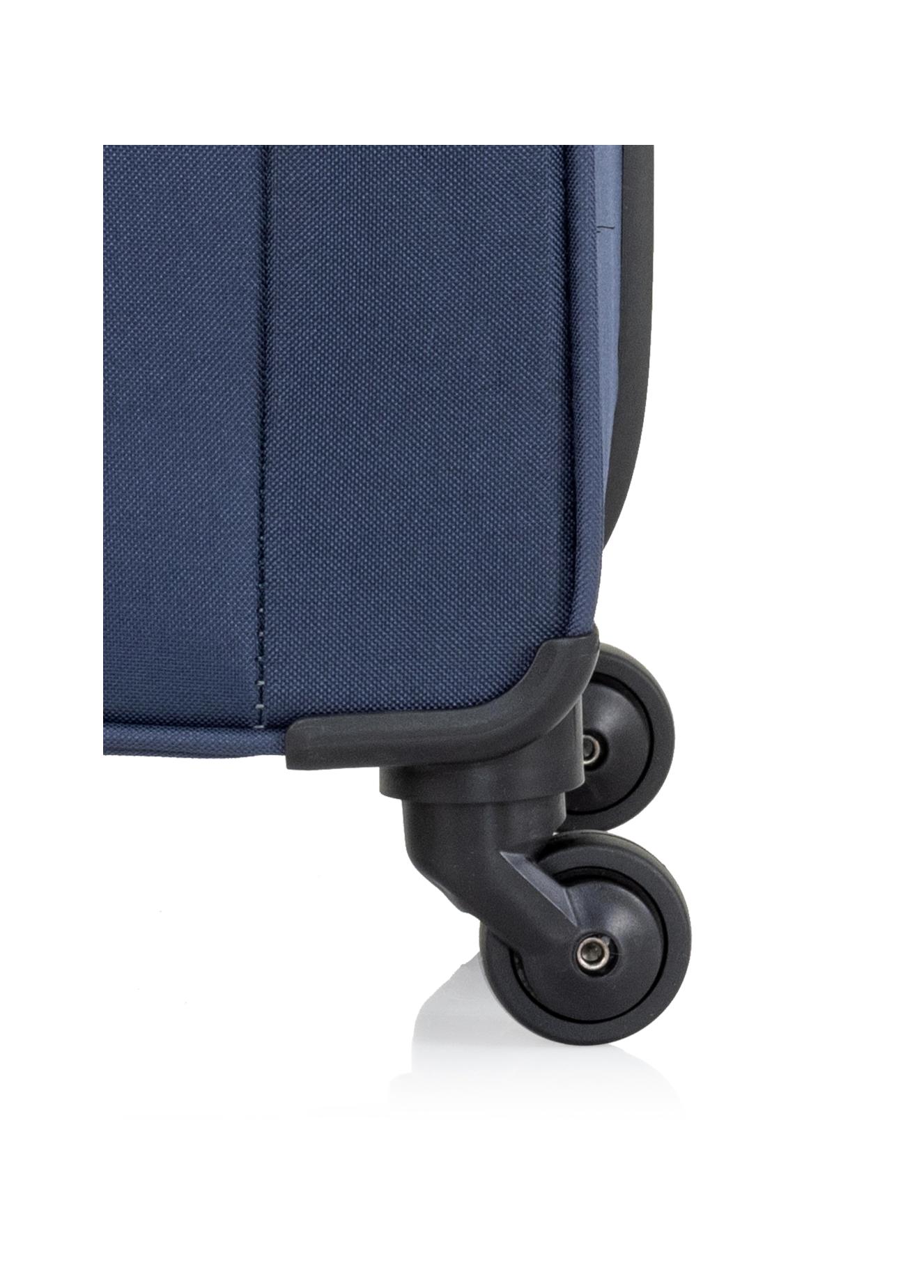 Medium suitcase on wheels WALNY-0030-69-24(W24)-08