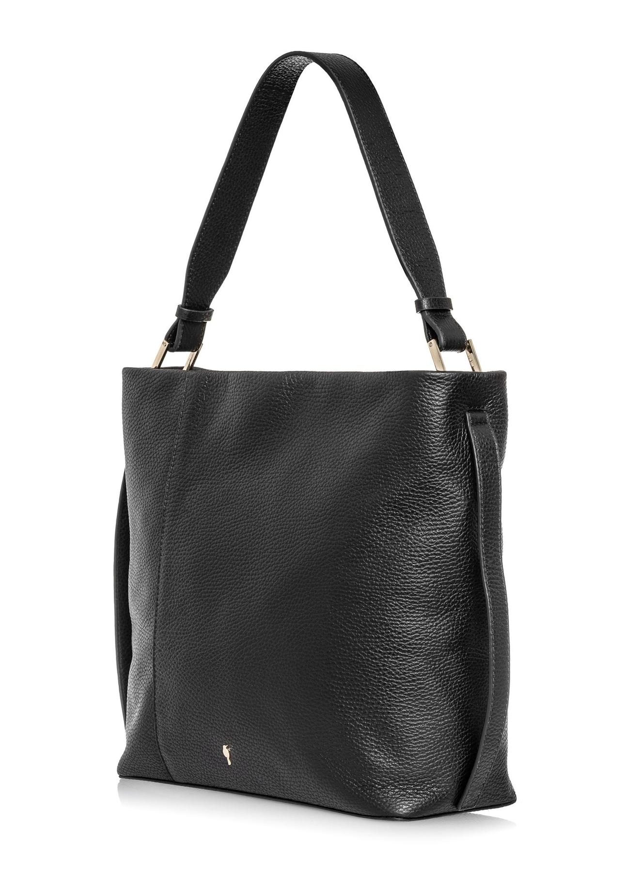 Women's leather shopper TORES-0960-99(Z23)-02